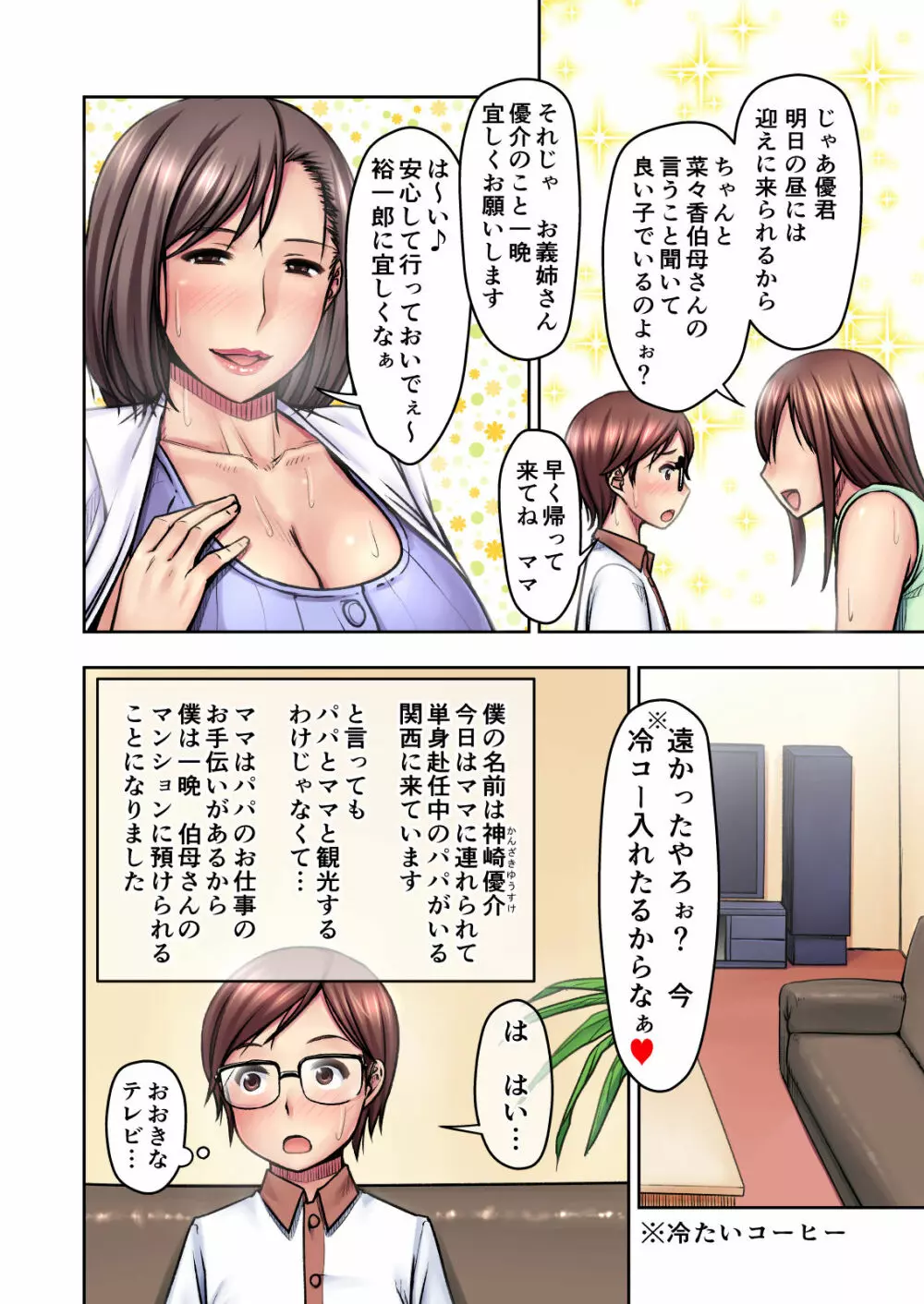 苦手な関西の伯母さんに預けられた暑い熱い夏の夜 Page.3