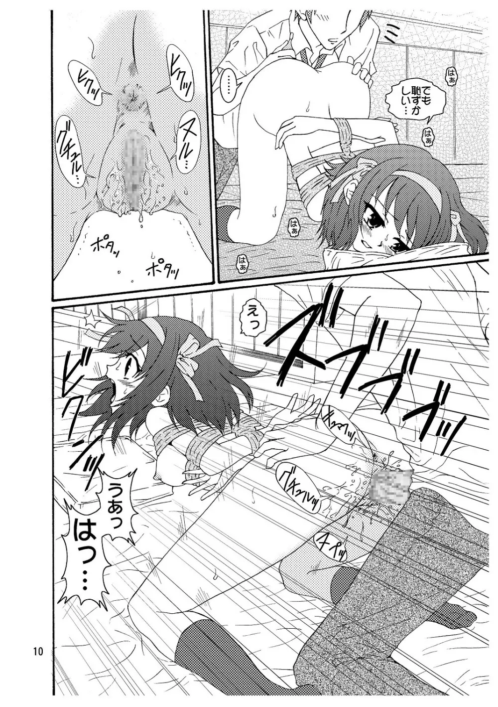 涼宮ハルヒさんの危険な愛体験3 Page.11