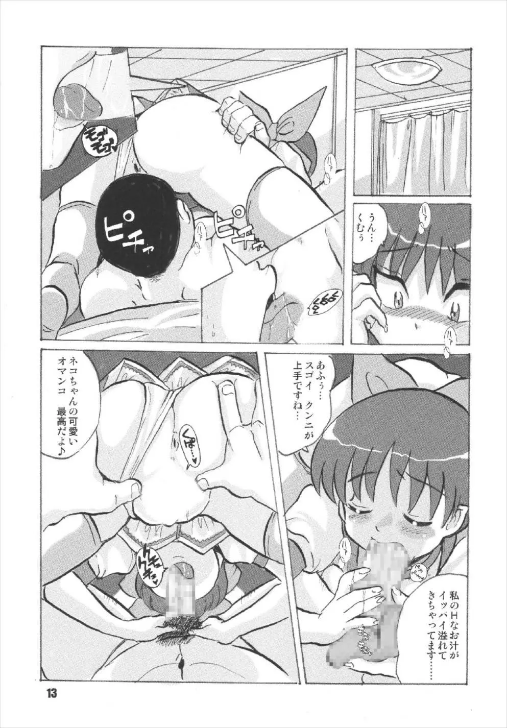 ニャニャニャのねこ娘 Page.13