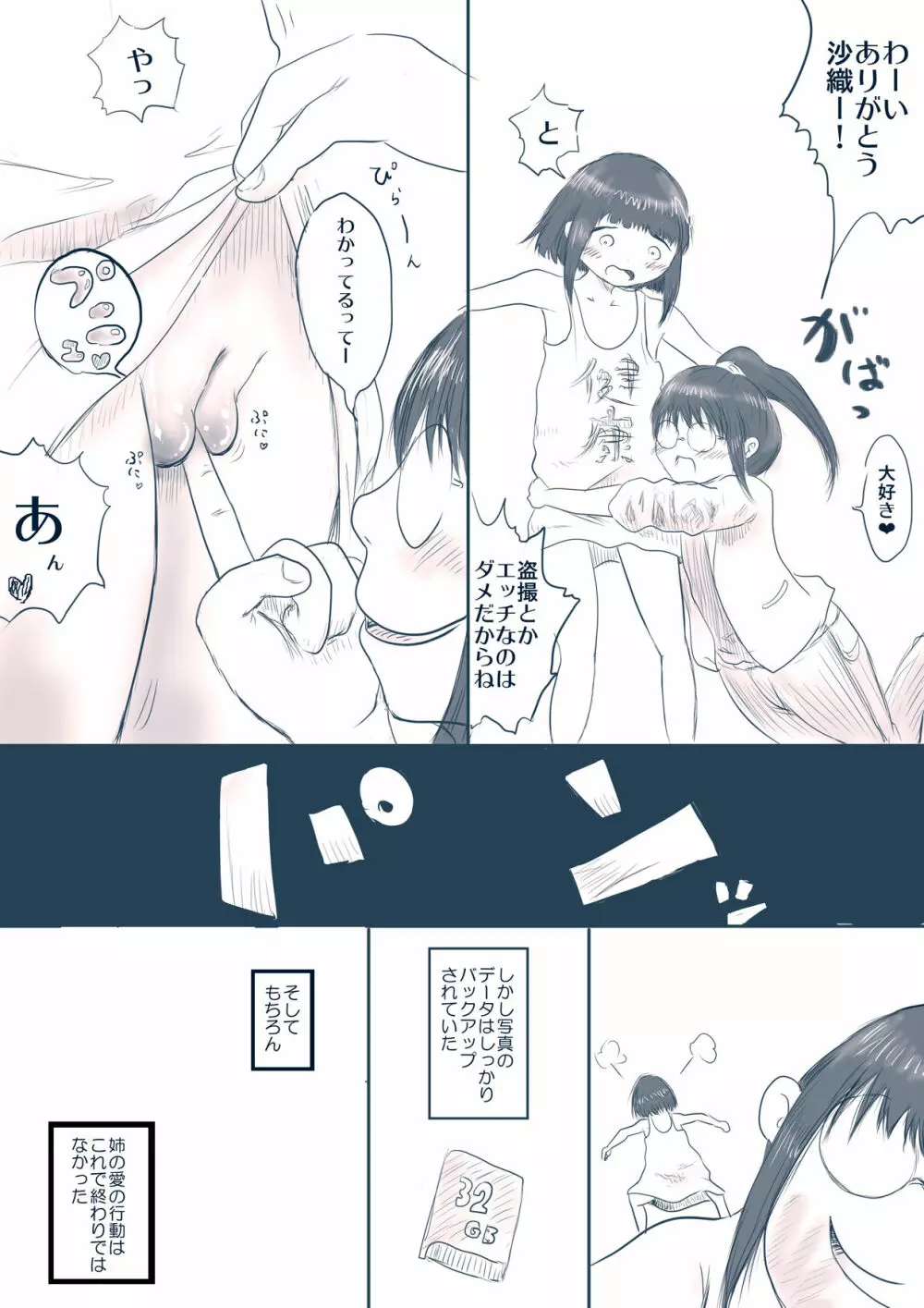 姉の完璧☆盗撮計画 Page.12