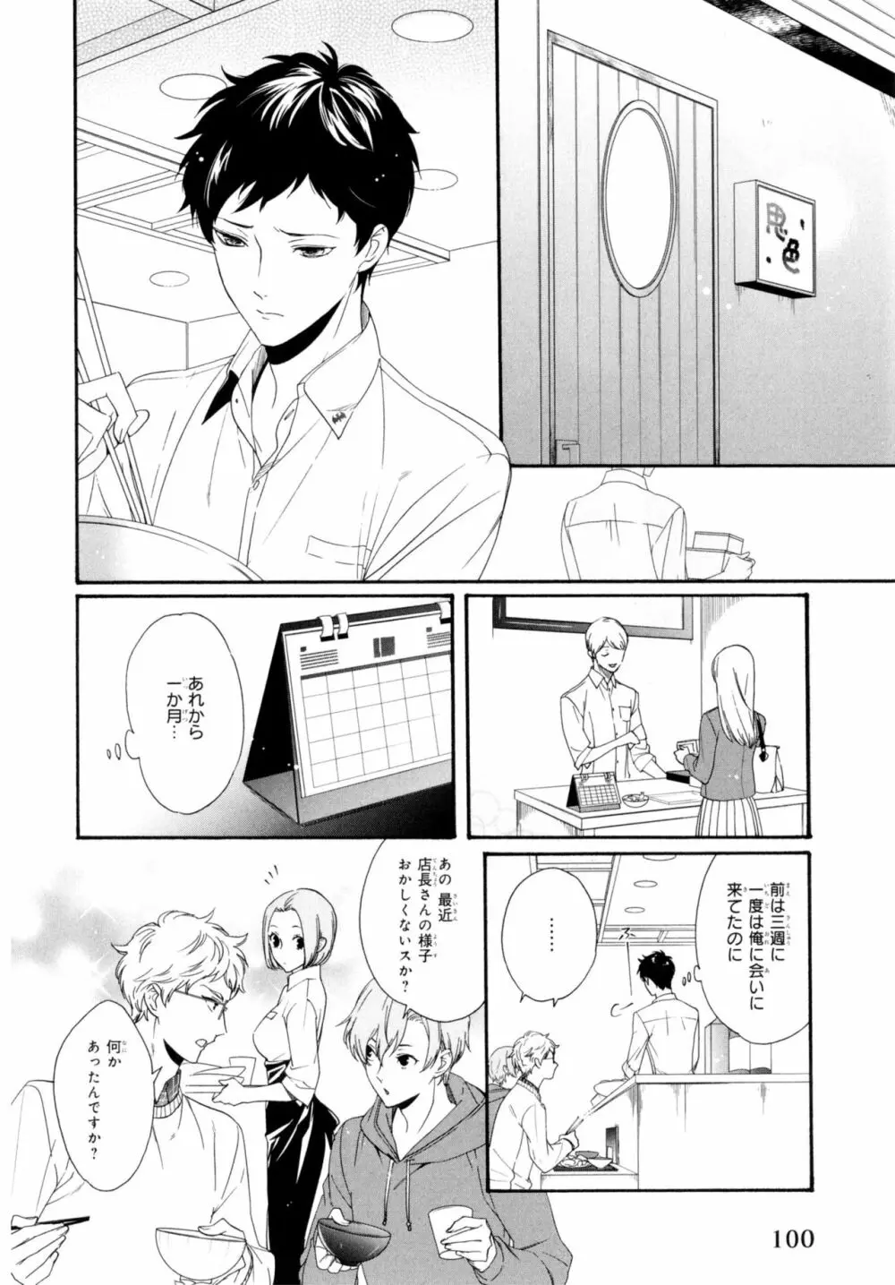 餌付けは夜半、あの部屋で Page.104