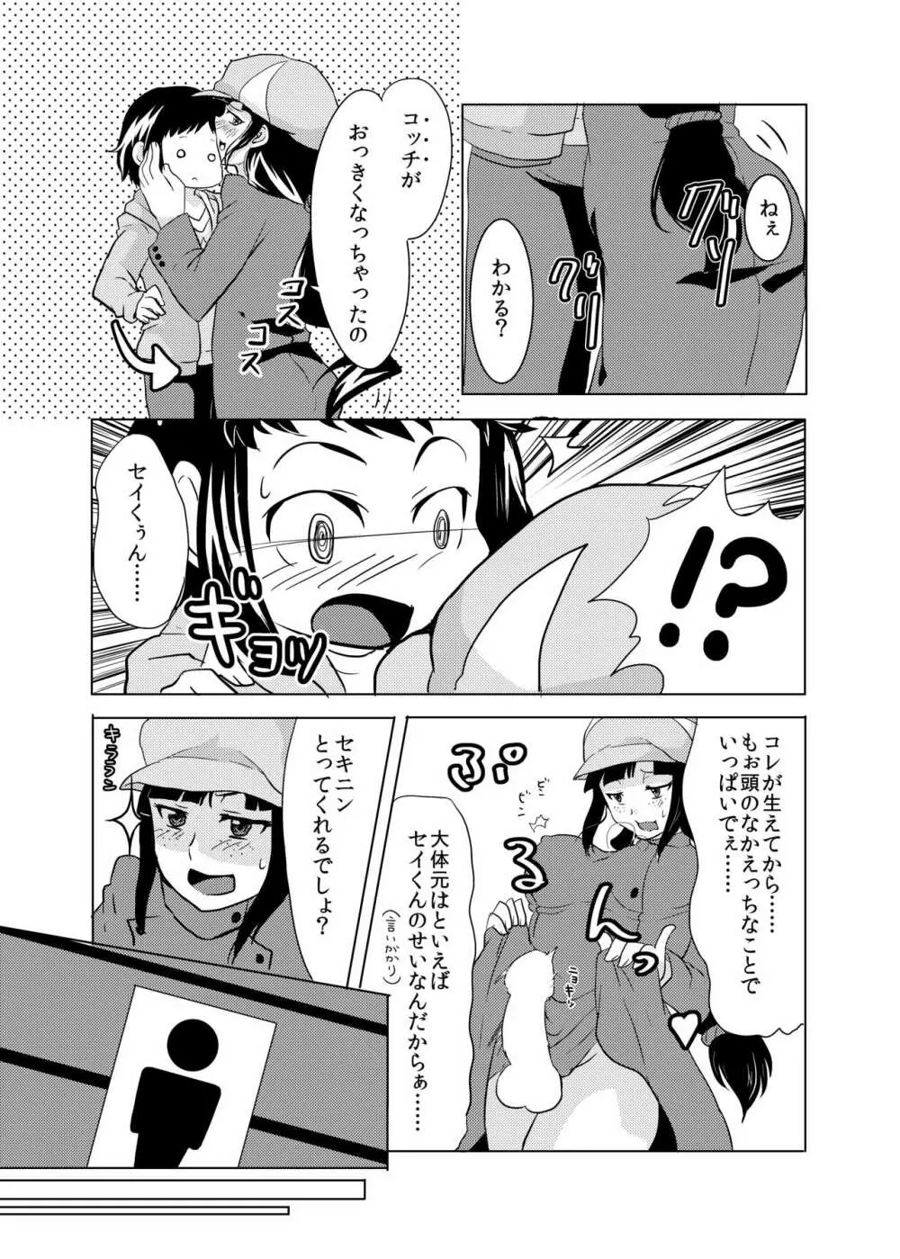 ふたなりキララちゃん本寄稿したやつ Page.3