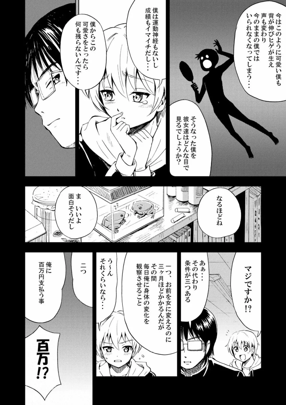 女の子になる薬 Page.6