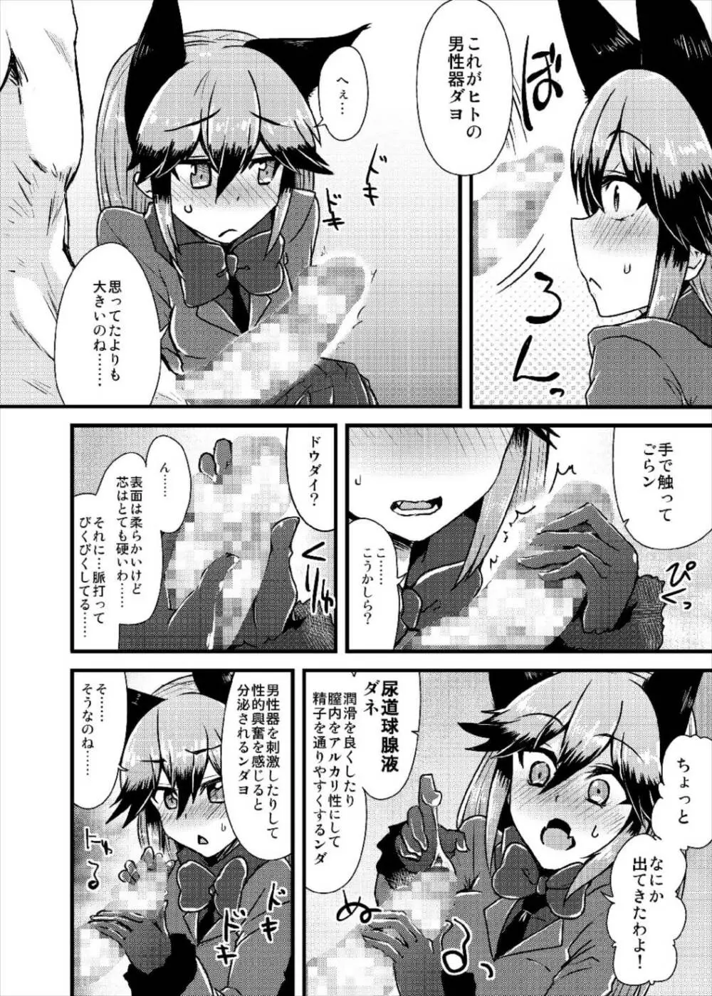 ギンギツネちゃんにヒトの交尾をおしえたいっ Page.6