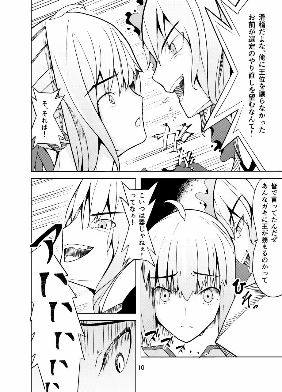 捕らえたセイバーへの調教 Page.9