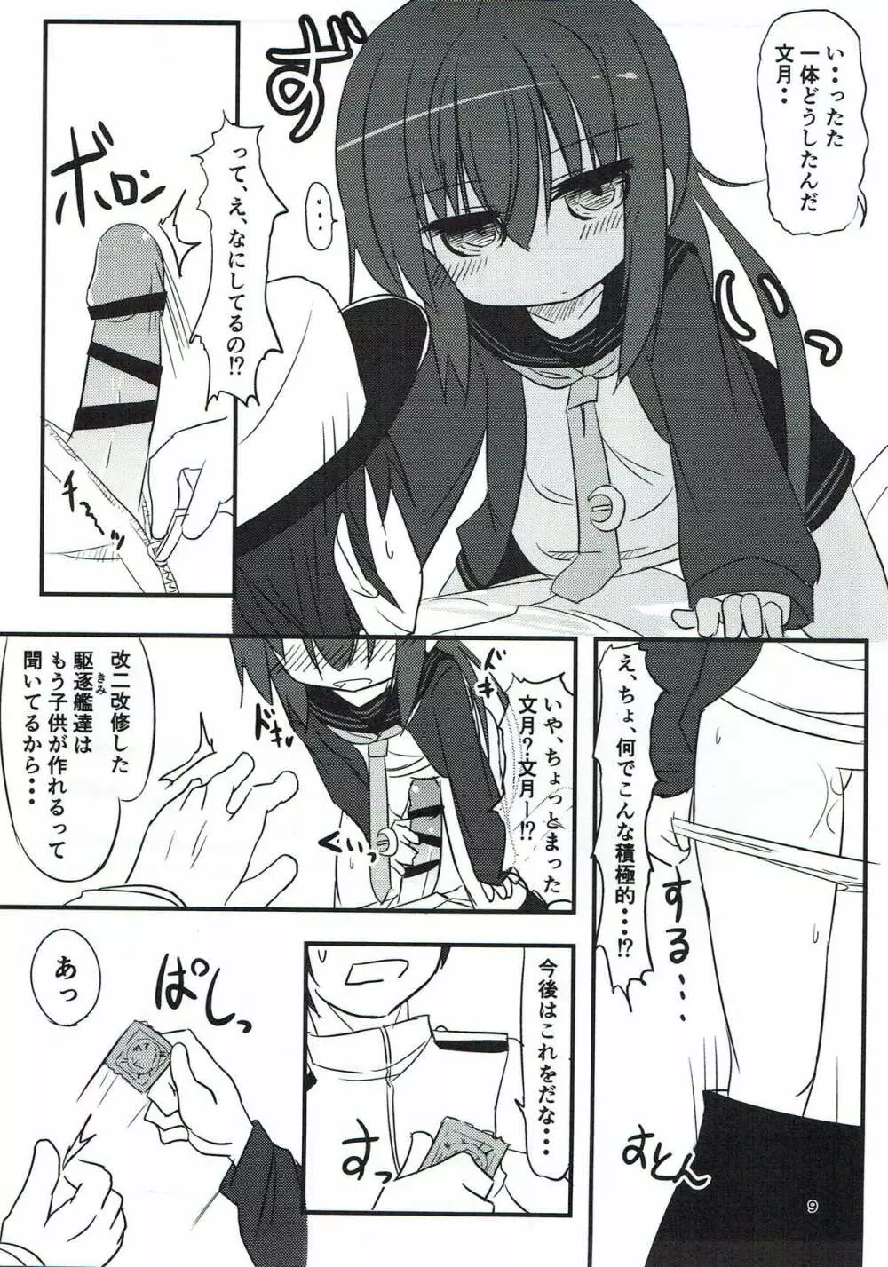 文月だってちゃんとデキるんだから! Page.8