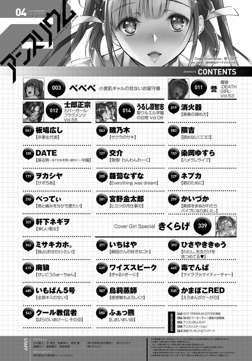 COMIC アンスリウム 2018年4月号 Page.563