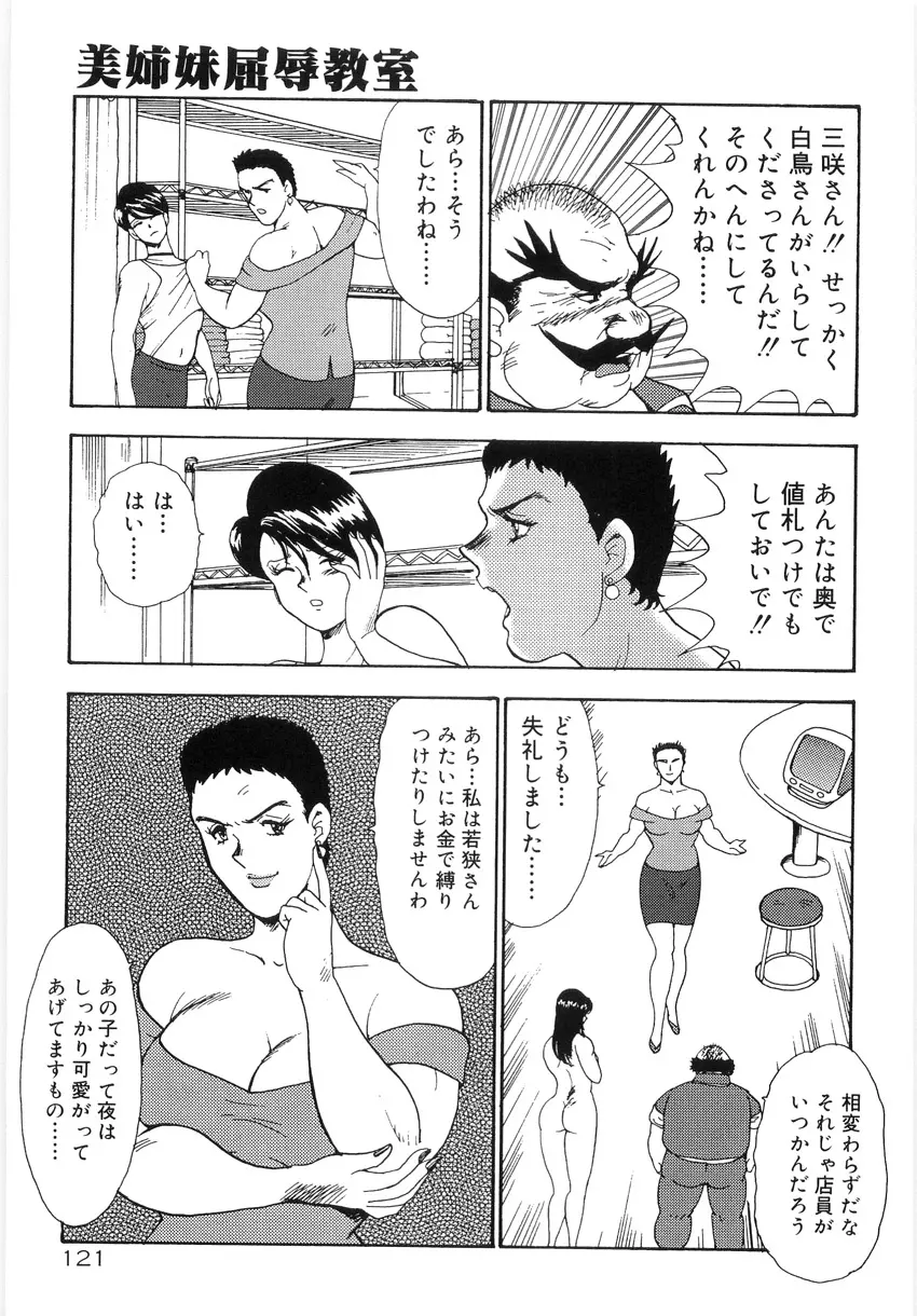 美姉妹シリーズ2 美姉妹屈辱教室 Page.125