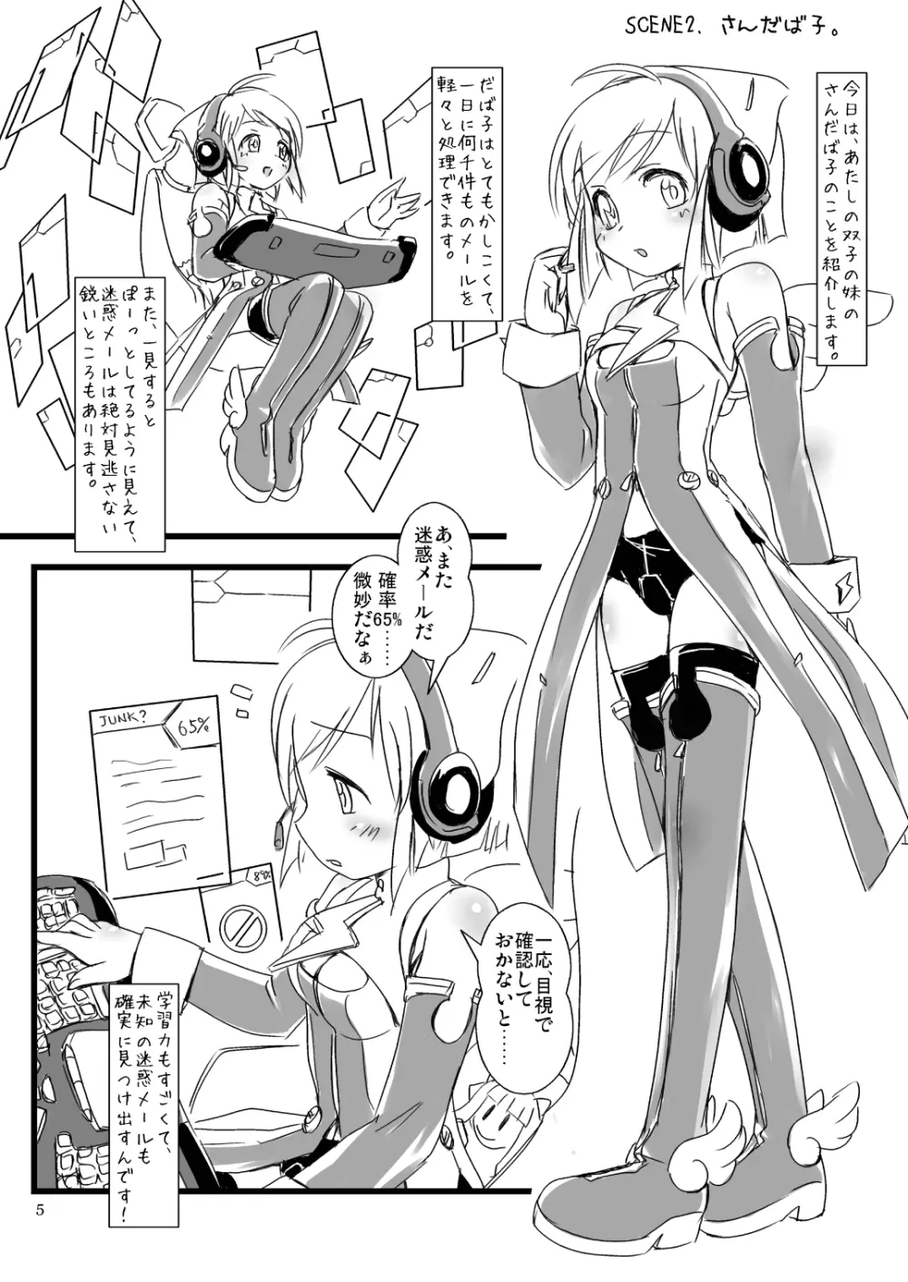 moezilla24 ふぉくす子とさんだば子のある休日 Page.12