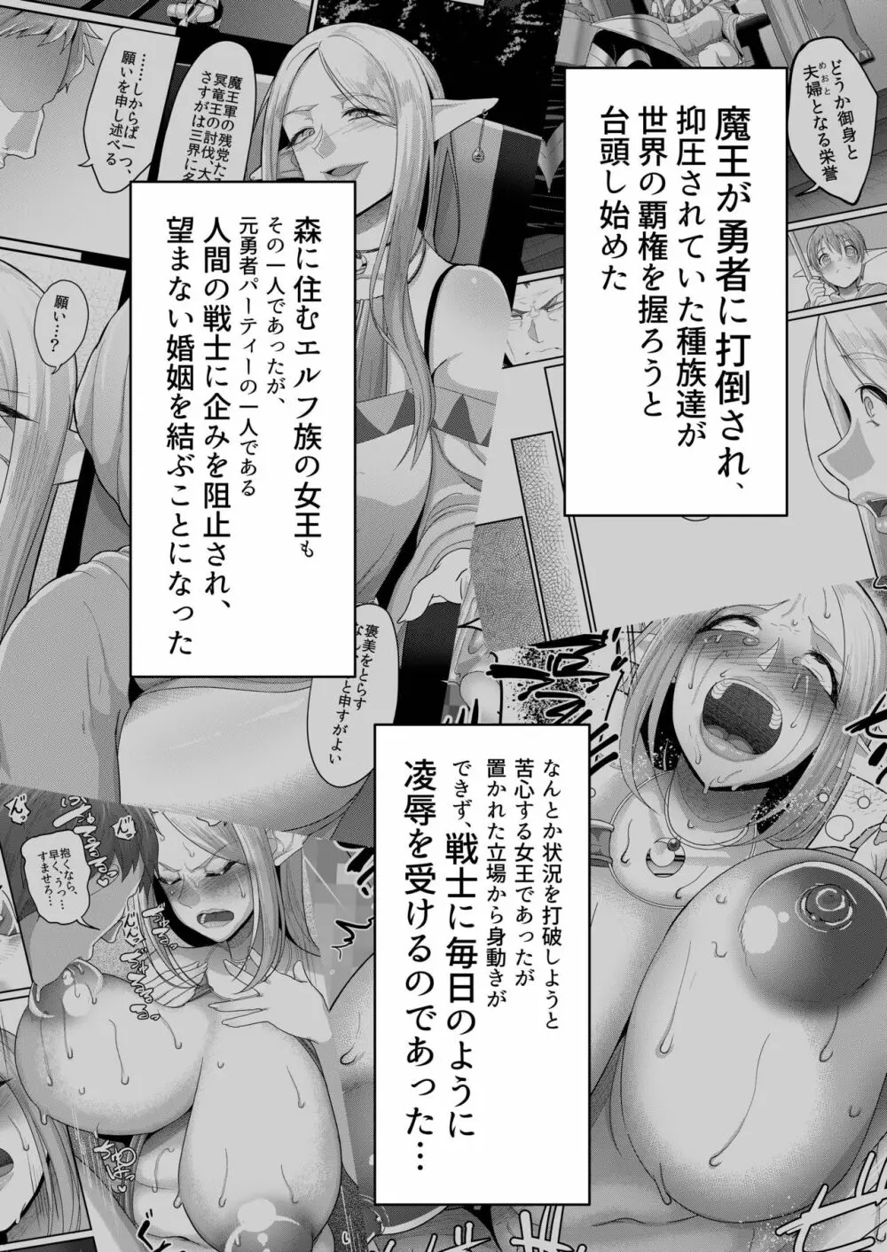 高飛車エルフ強制婚姻!! 2 Page.3