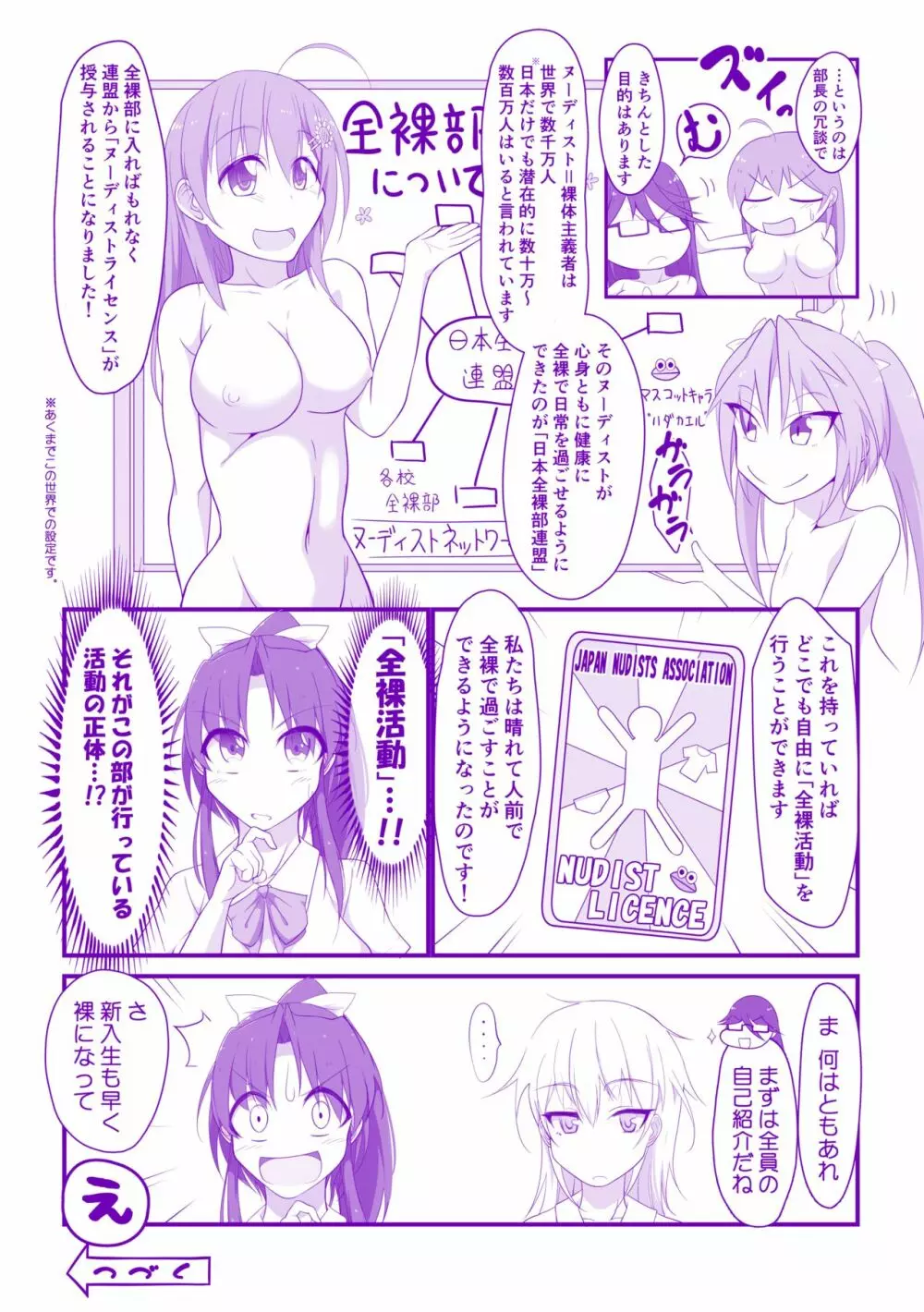 全裸部にようこそ！ Page.10