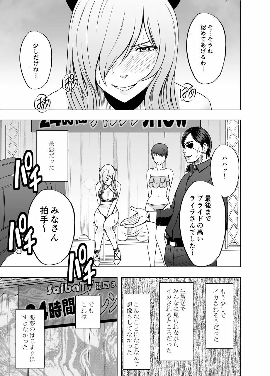 TVでHなハプニングを受け続け24時間徹底的に辱められたプライドの高い女 Page.42