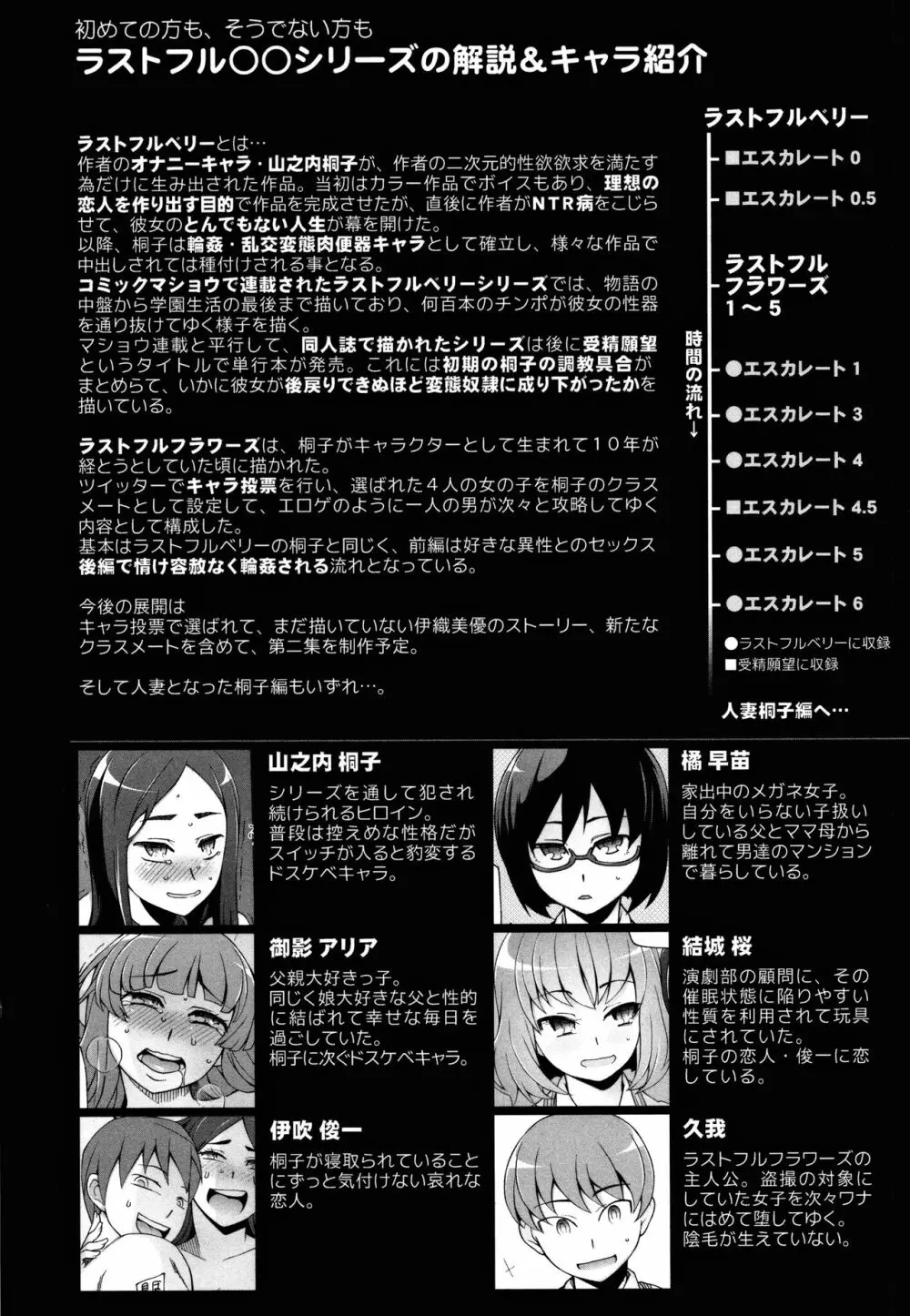 [三糸シド] 少女肉欲痴態~ラストフルフラワーズ~ + 4Pリーフレット Page.106