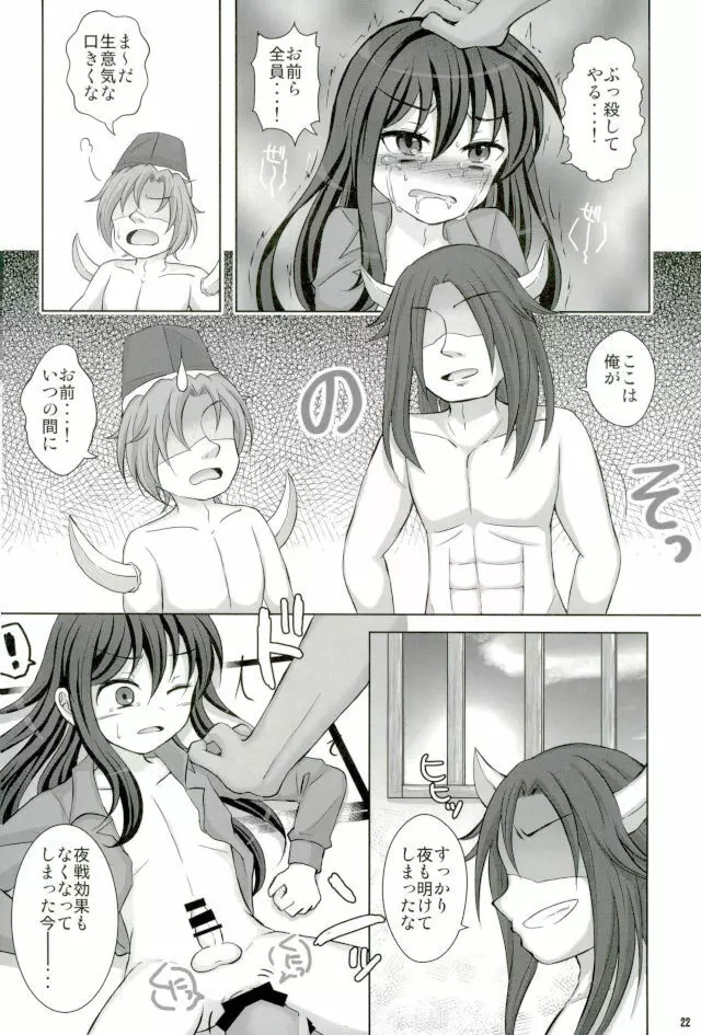 鯰尾藤四郎折大隊 Page.20