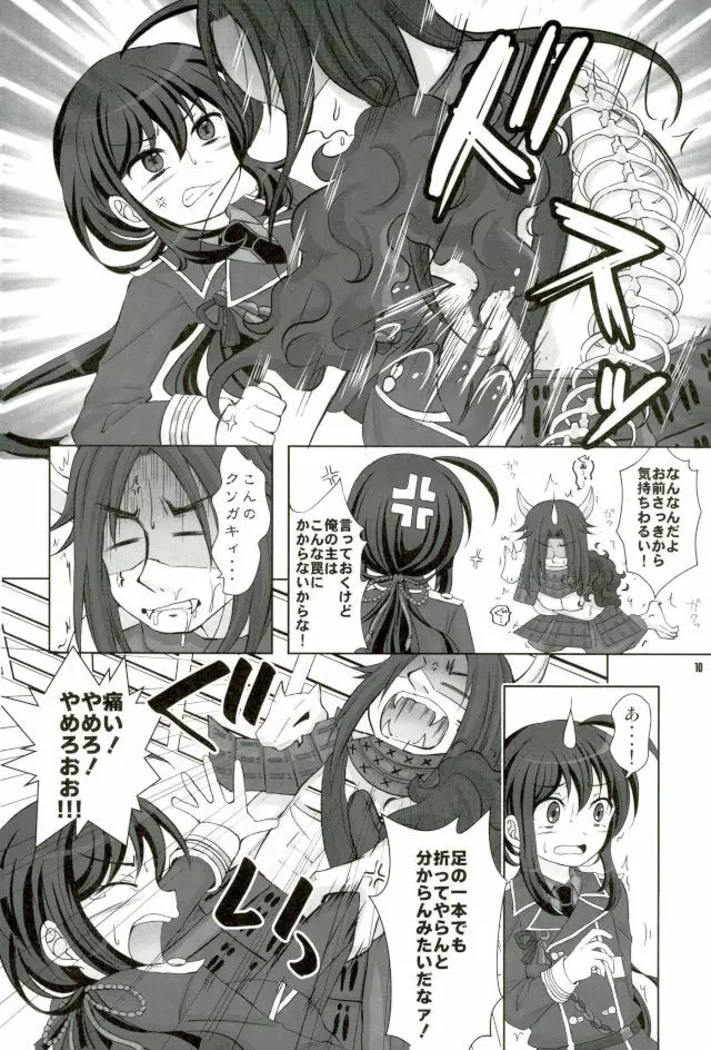 鯰尾藤四郎折大隊 Page.8