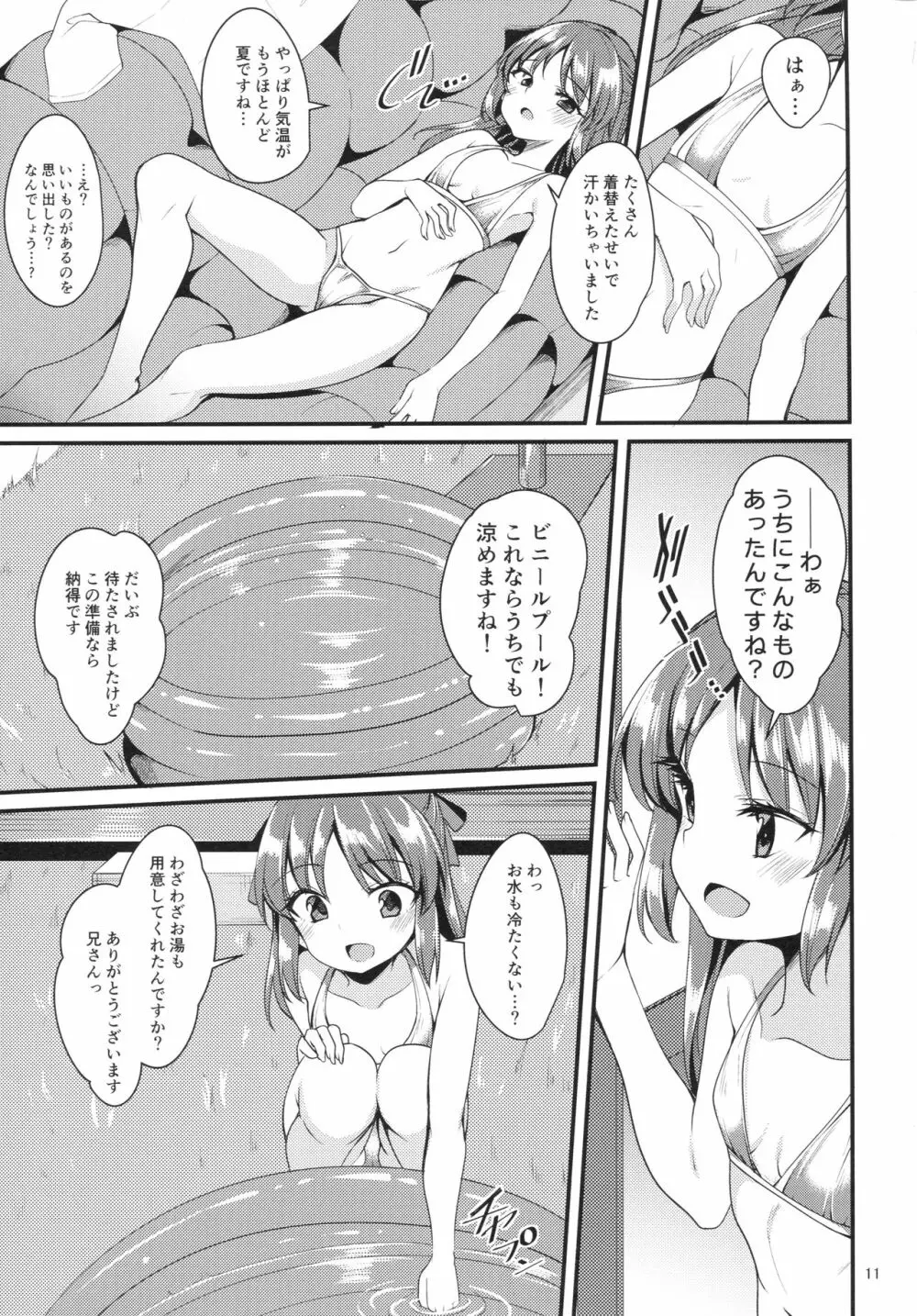 橘ありすのイメージビデオ体験記 妹編 Page.10