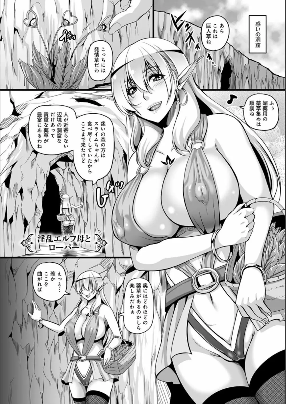 愛嬢の淫辱エルフ Page.133