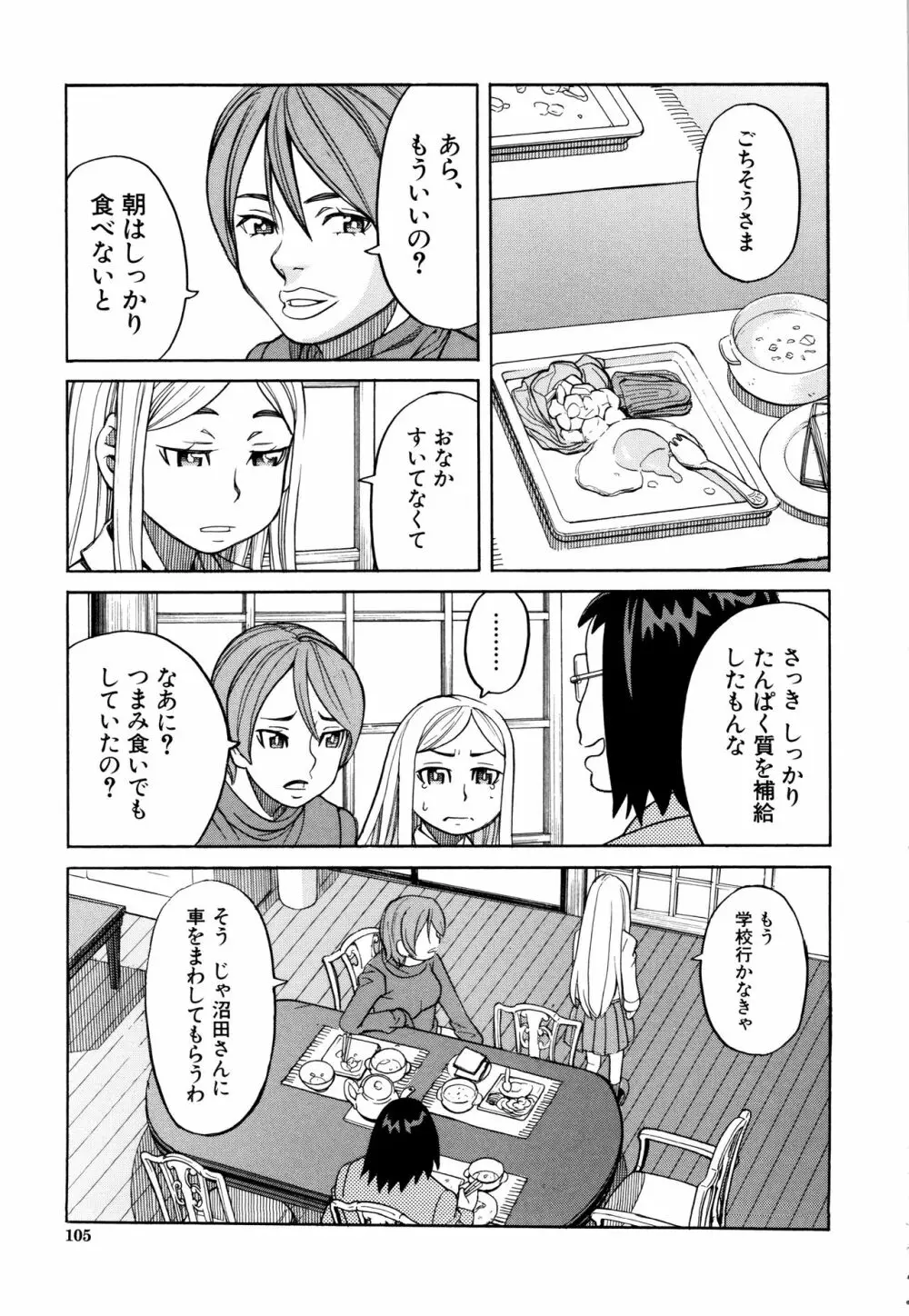 睡眠レイプ Page.106