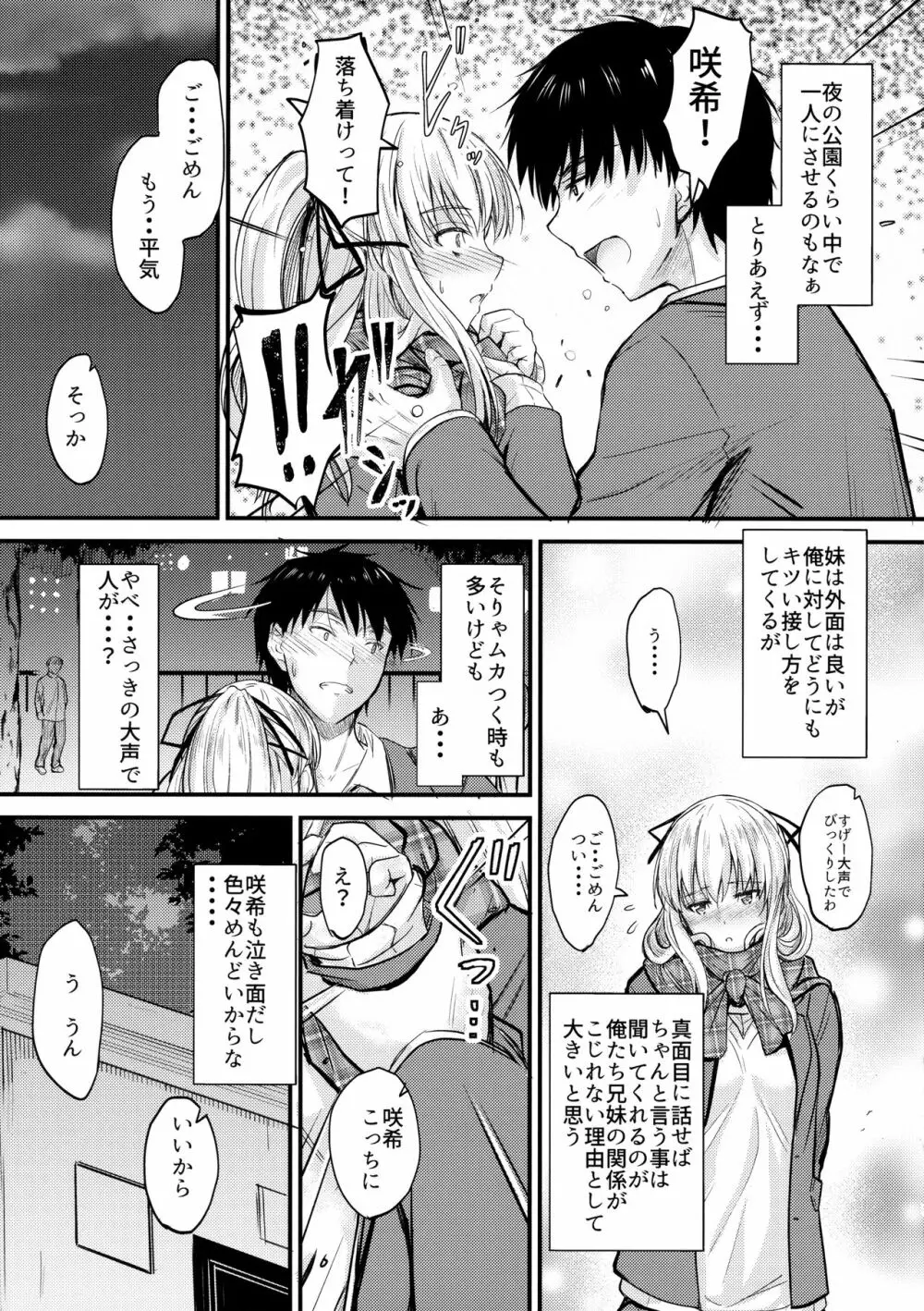 俺と妹のナイショゴト Page.6