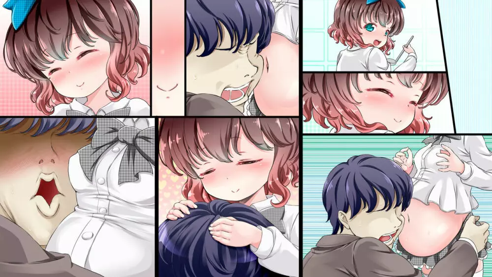 母乳あふれるボテ腹少女のぐちょぐちょな痴態 ～『愛して Little Wife part2』ボテ腹エッチ編～ Page.28