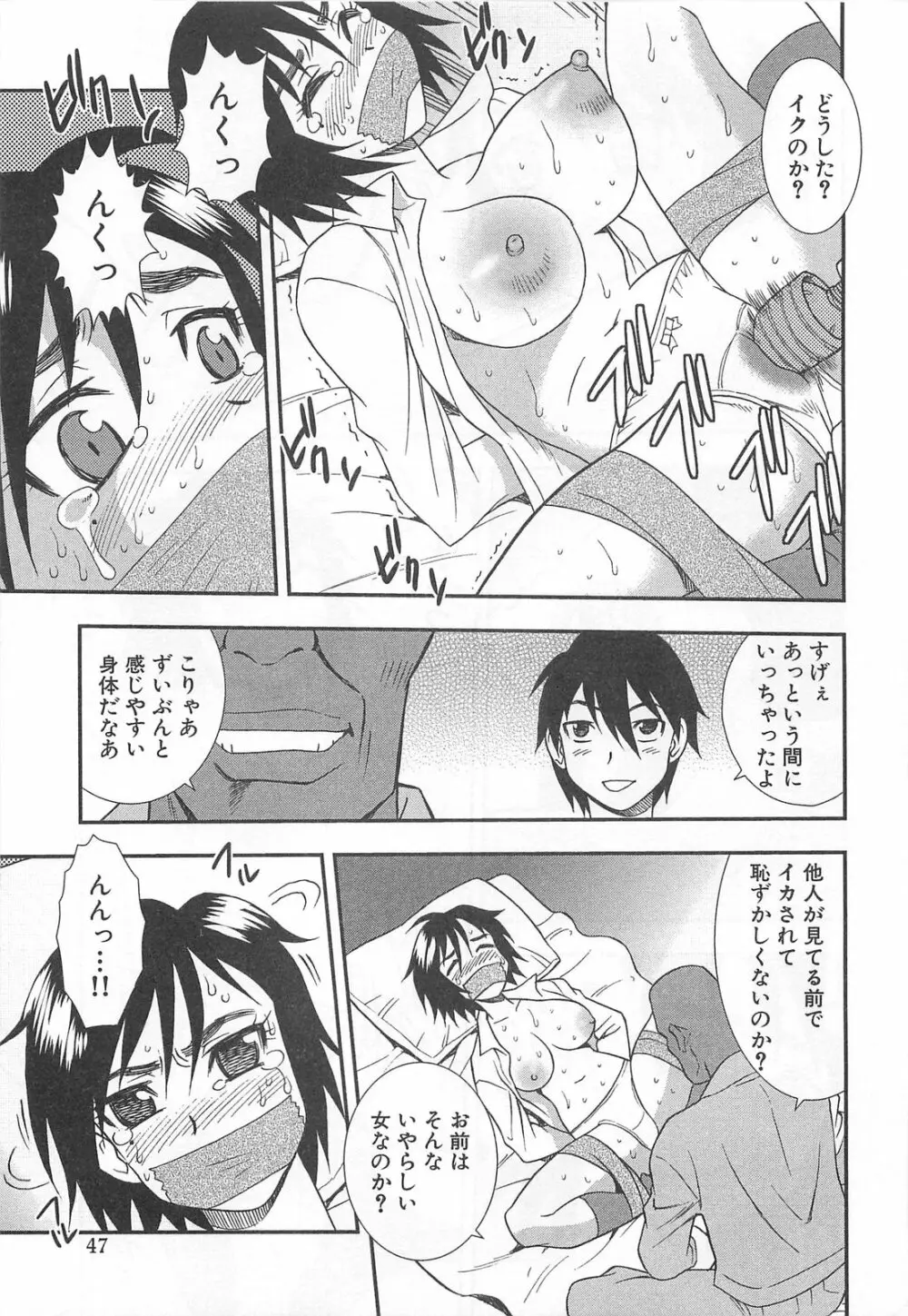 女教師恥辱の鎖 Page.48