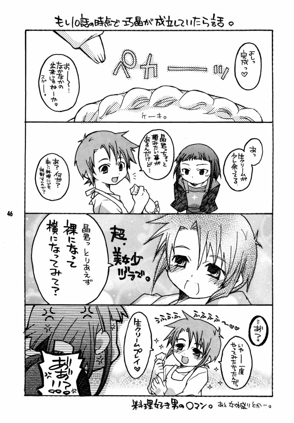 尾久崎さんちの晶くん 総集変 Page.45