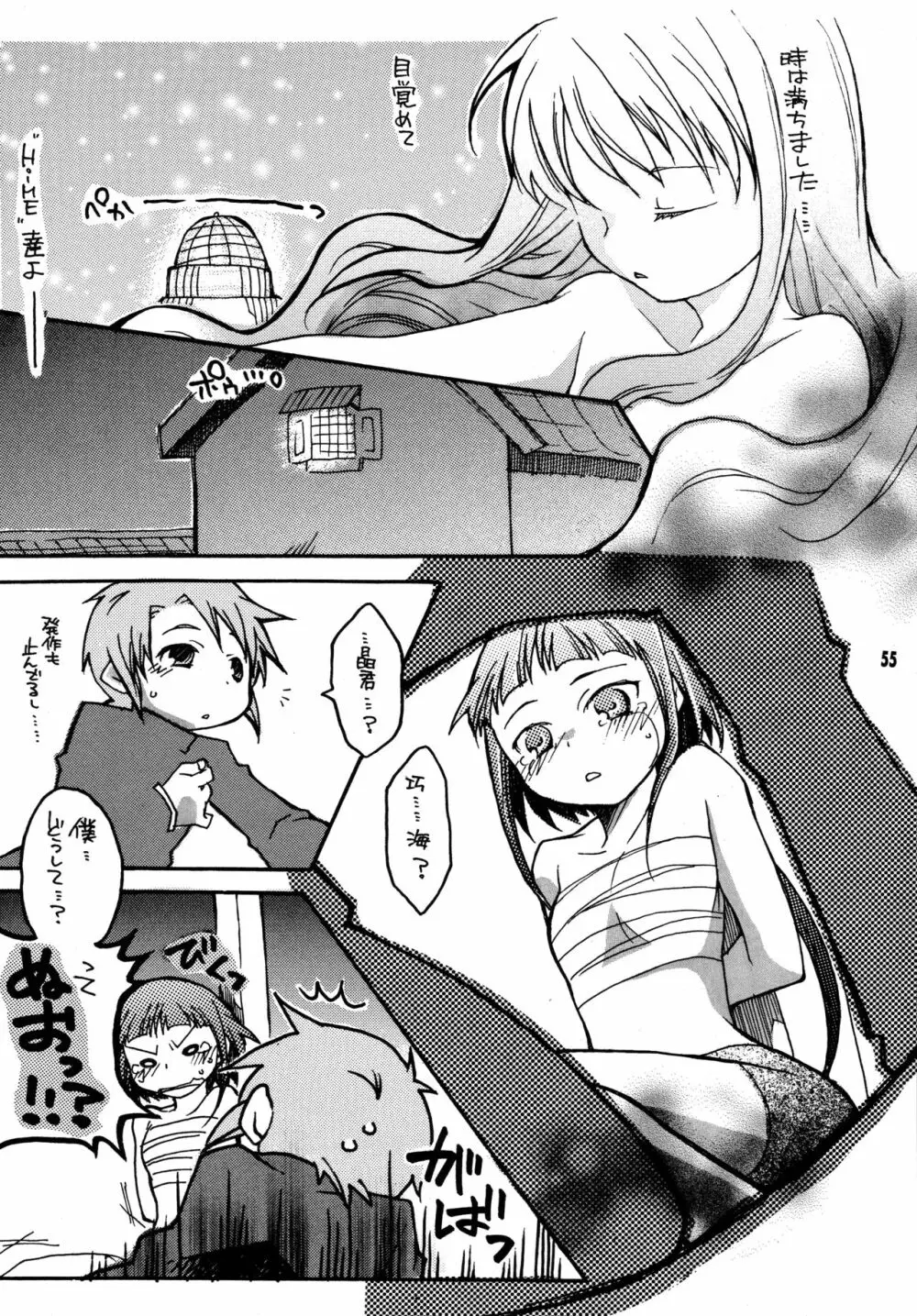 尾久崎さんちの晶くん 総集変 Page.54