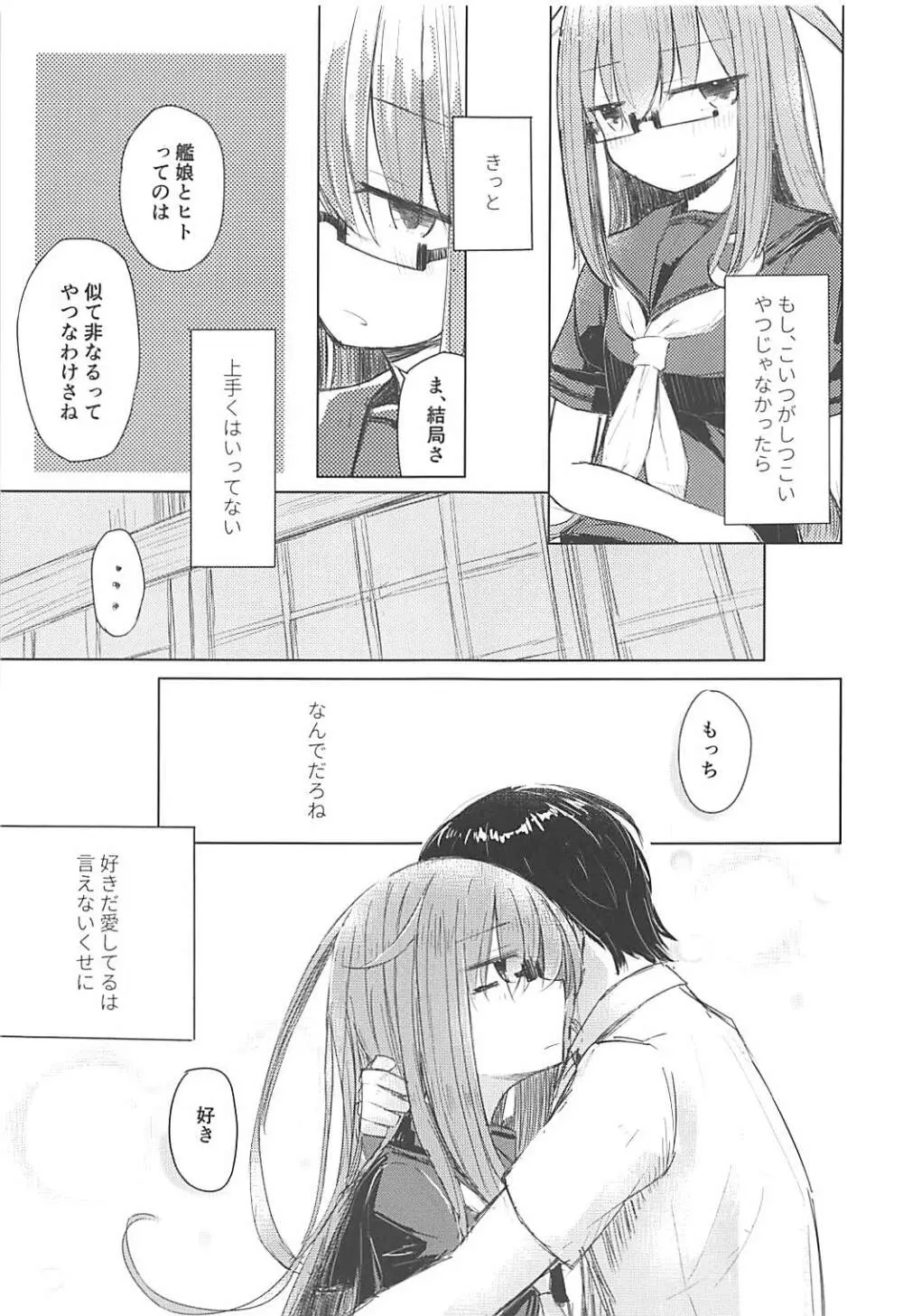 すきのしるしはみえないとこに Page.8