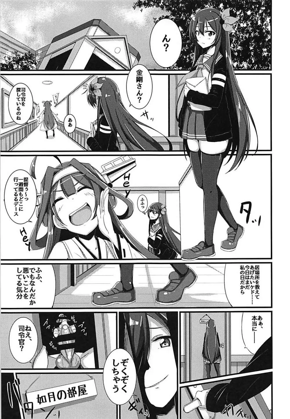 如月ちゃんに一週間拘束されて責められ続けた結果 Page.2