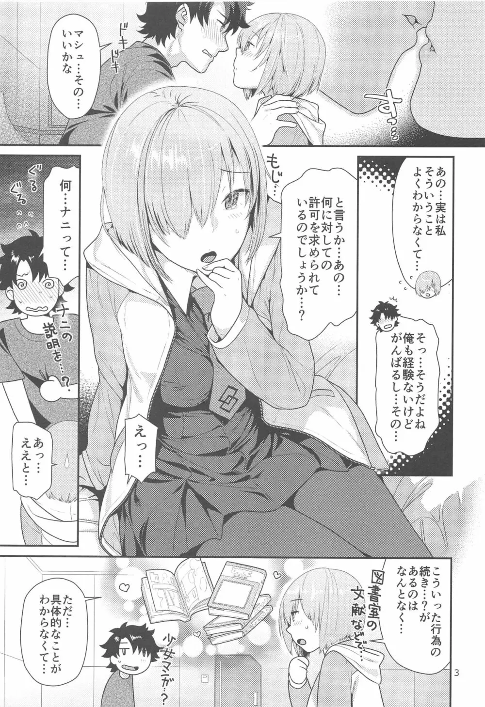 マシュのはじめてチュートリアル Page.3