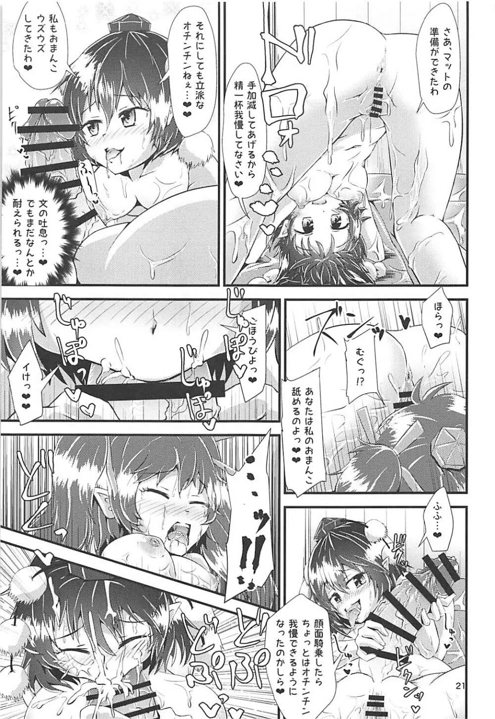 幻想郷エロ能力化異変 ～神と神～ Page.20