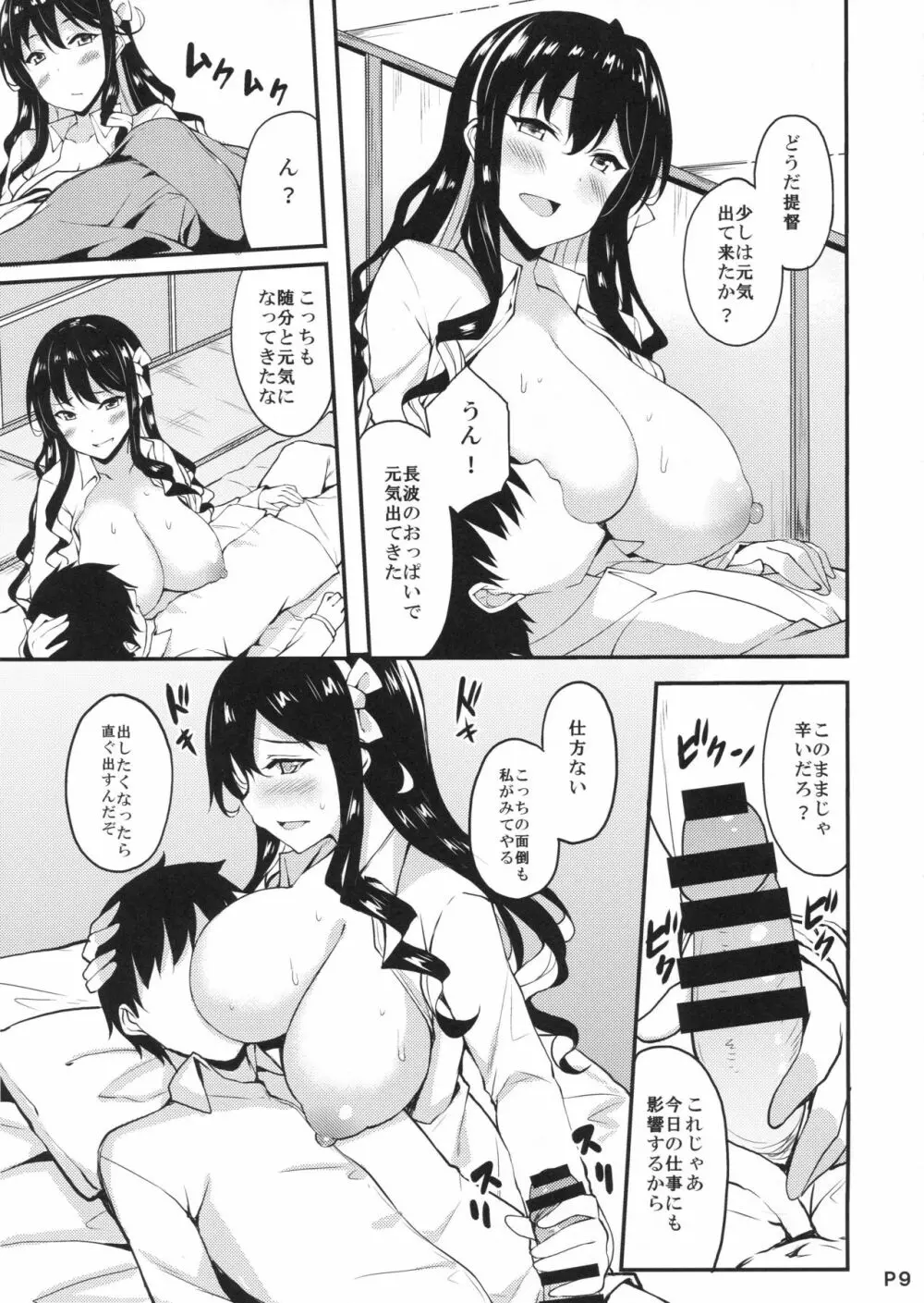 秘書艦の長波サマ改二 Page.8