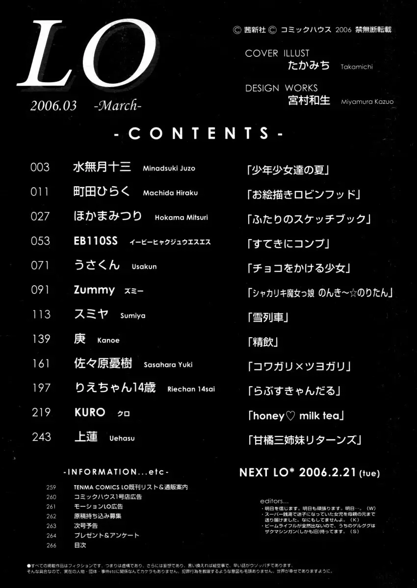 COMIC LO 2006年3月号 Vol.24 Page.266