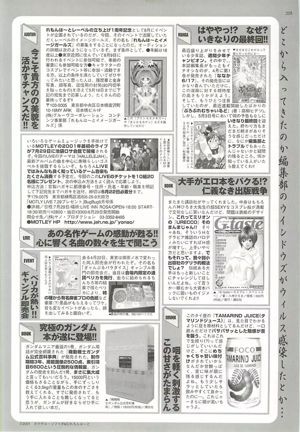 BugBug 2001年6月号 Page.203