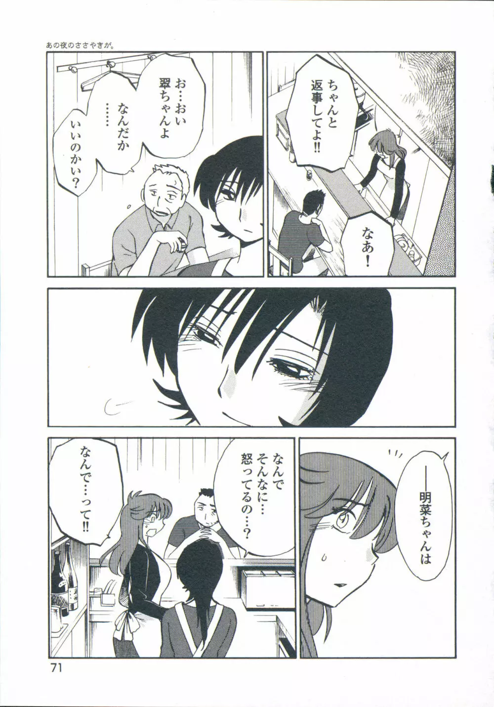 あの夜のささやきが。 Page.74