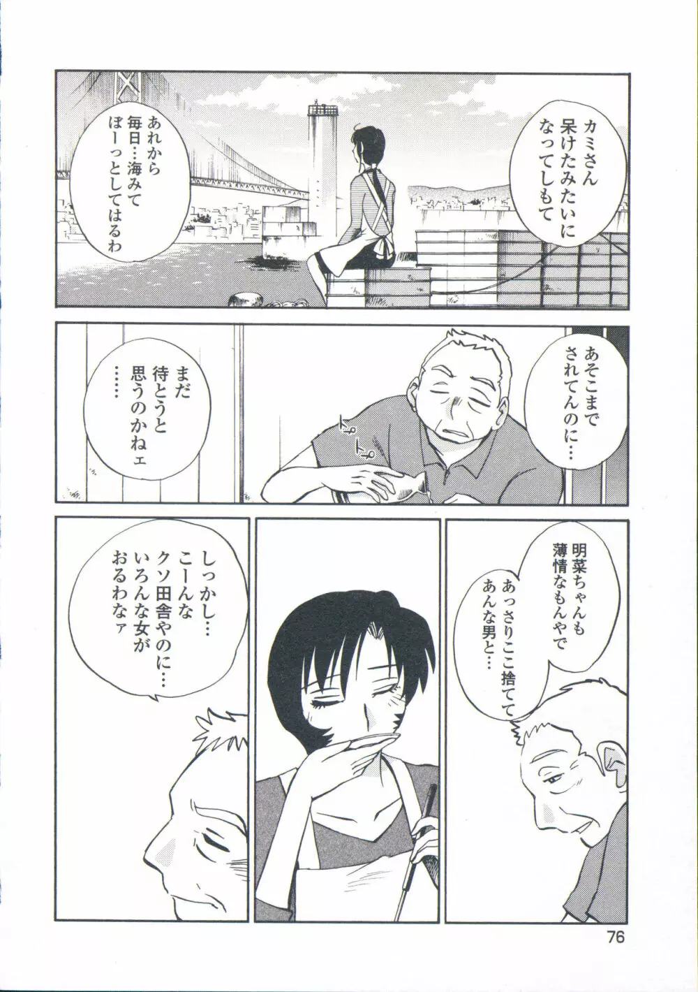 あの夜のささやきが。 Page.79