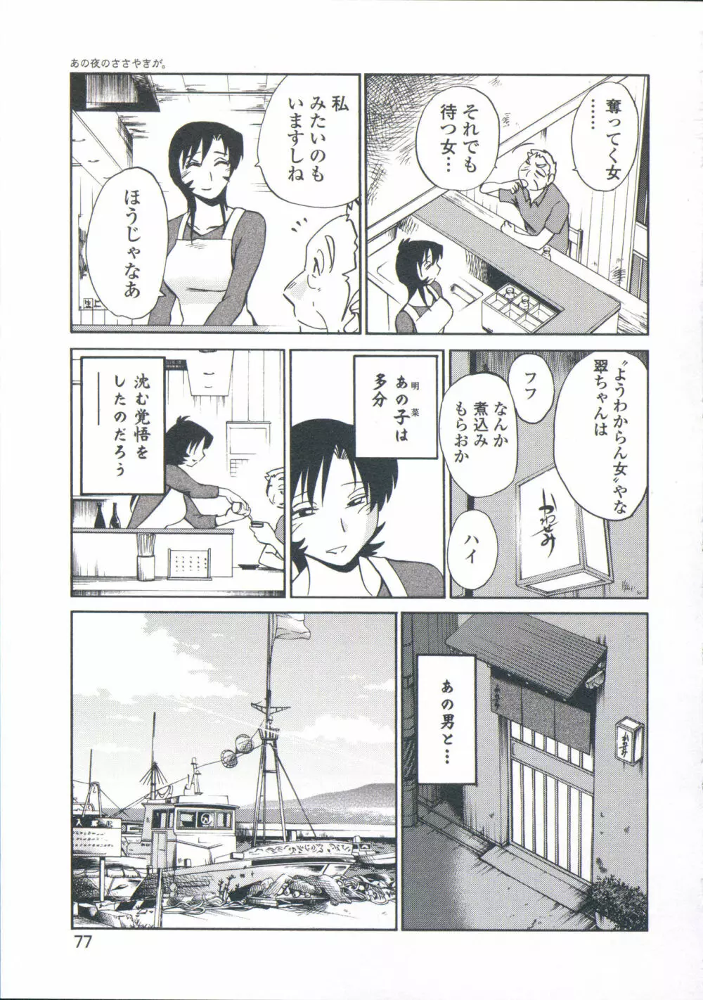 あの夜のささやきが。 Page.80