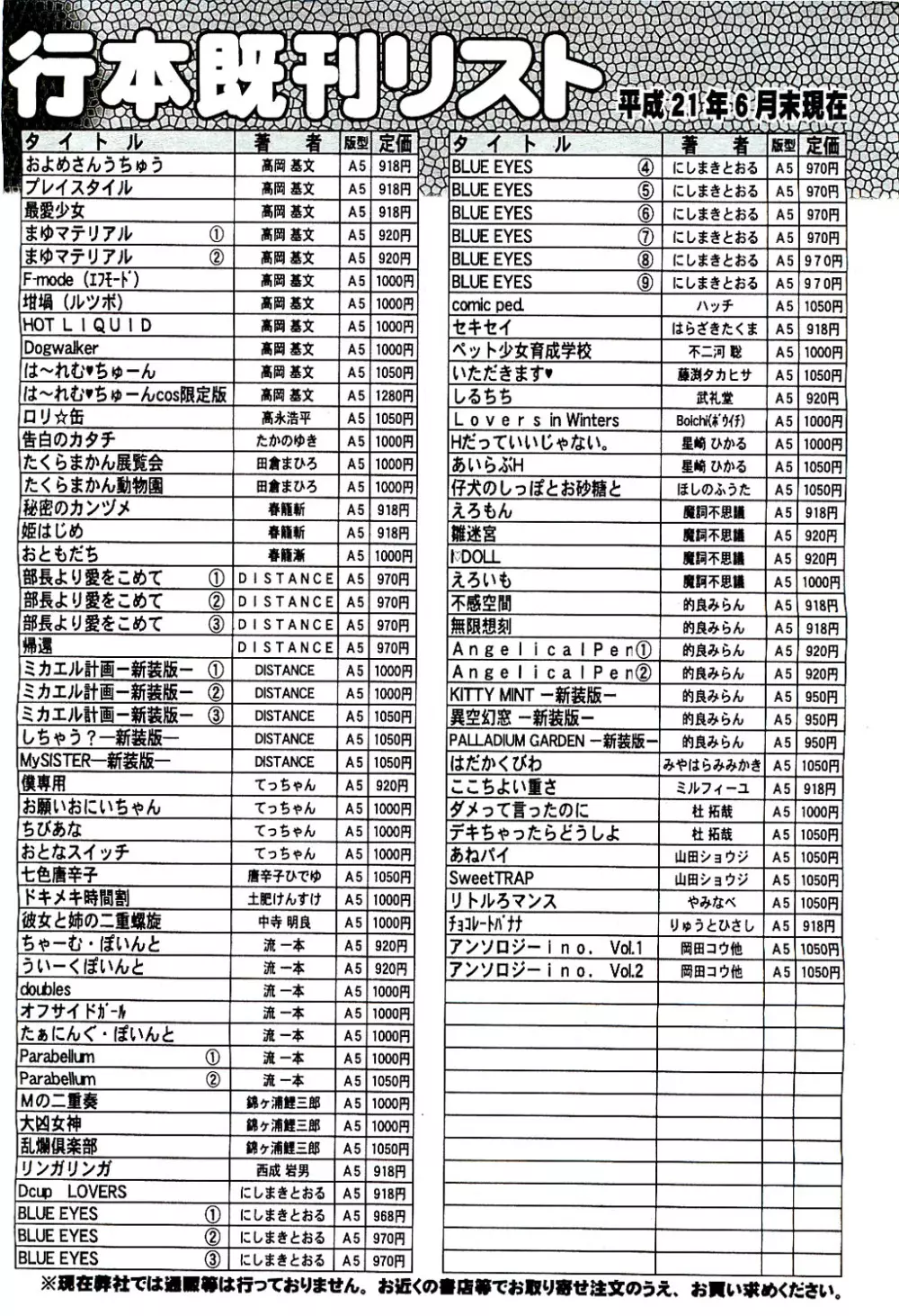 COMIC 阿吽 2009年8月号 VOL.158 Page.488