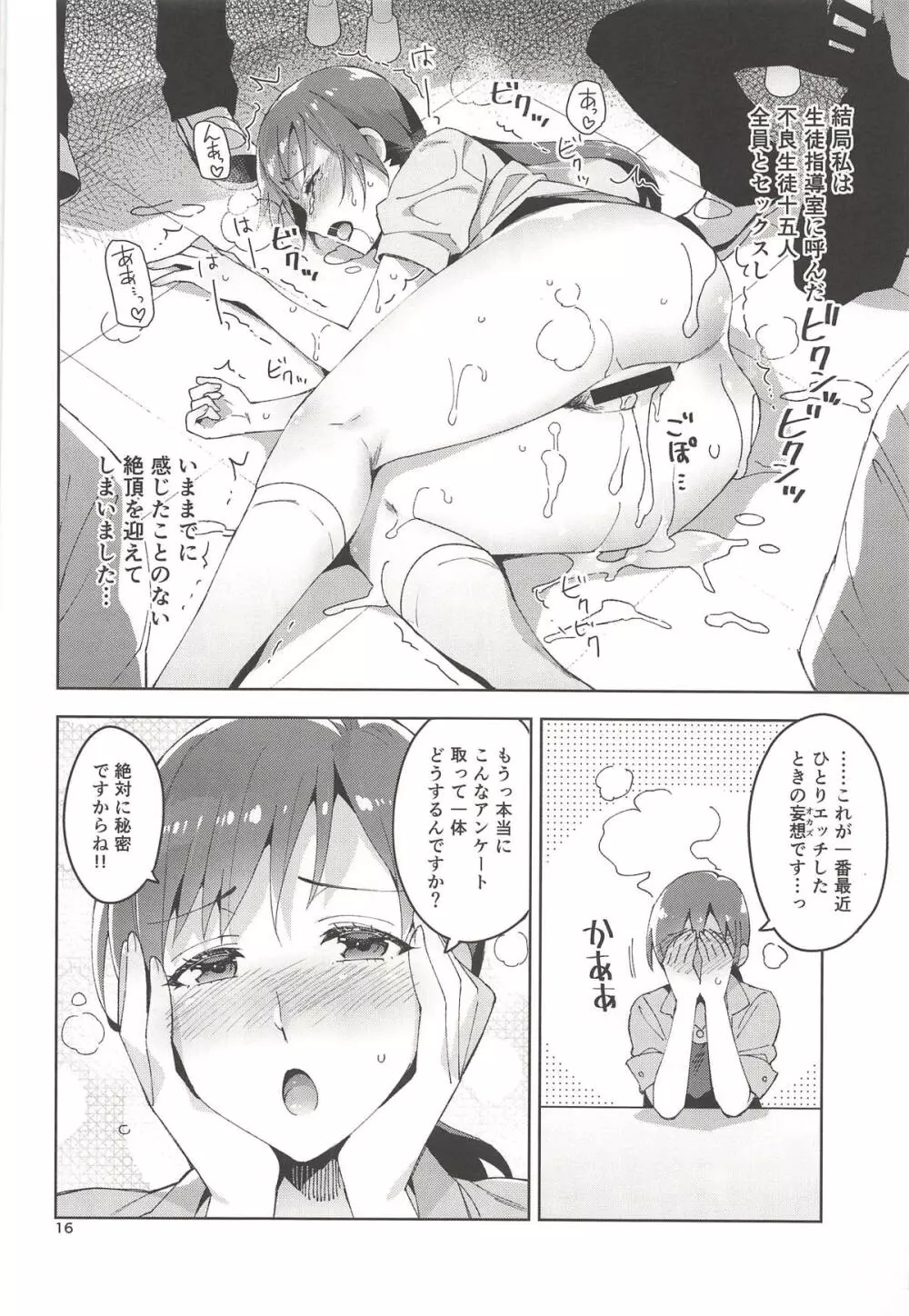 Cinderella, 妄想アイドル報告 Page.15