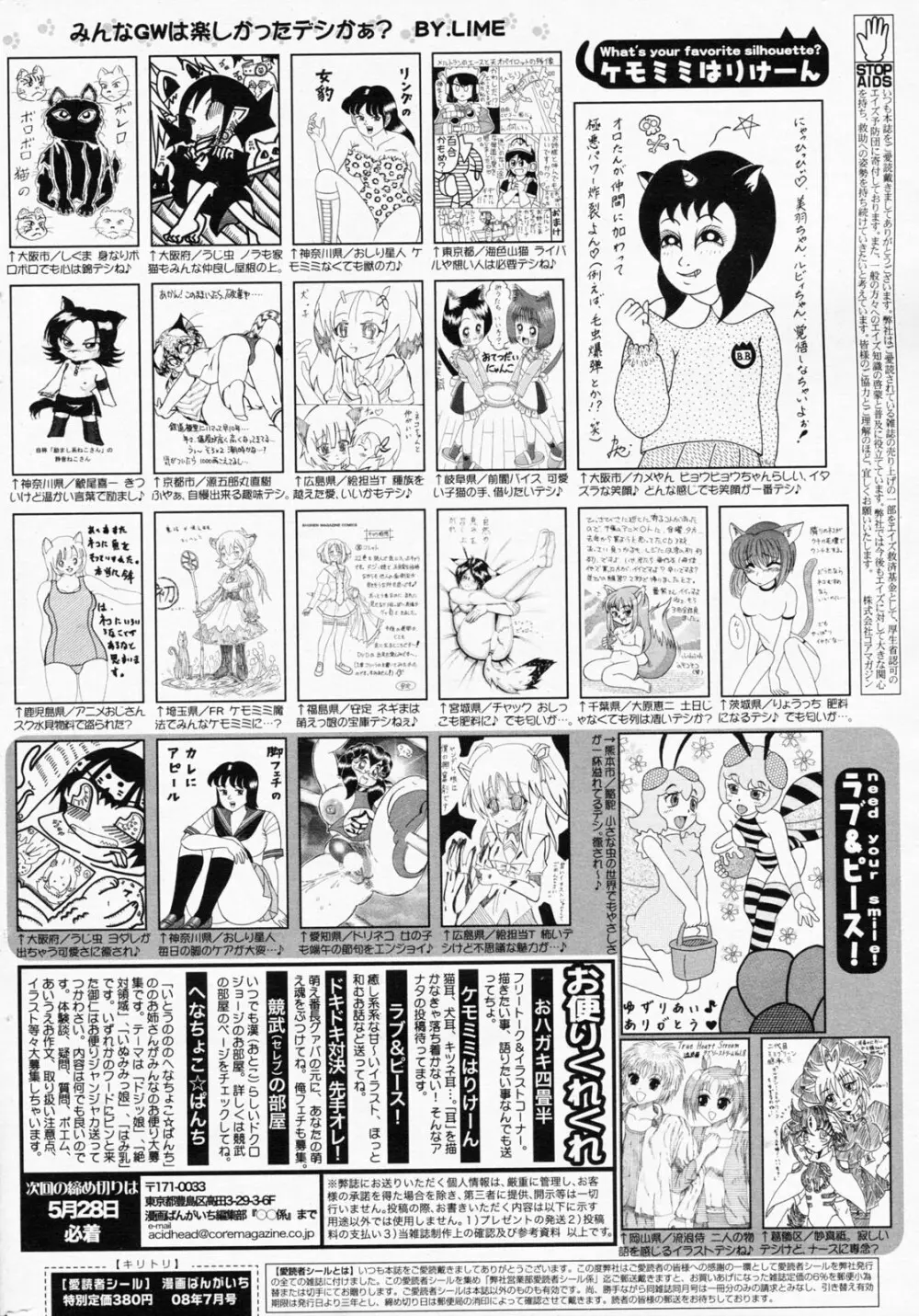 漫画ばんがいち 2008年7月号 VOL.227 Page.262