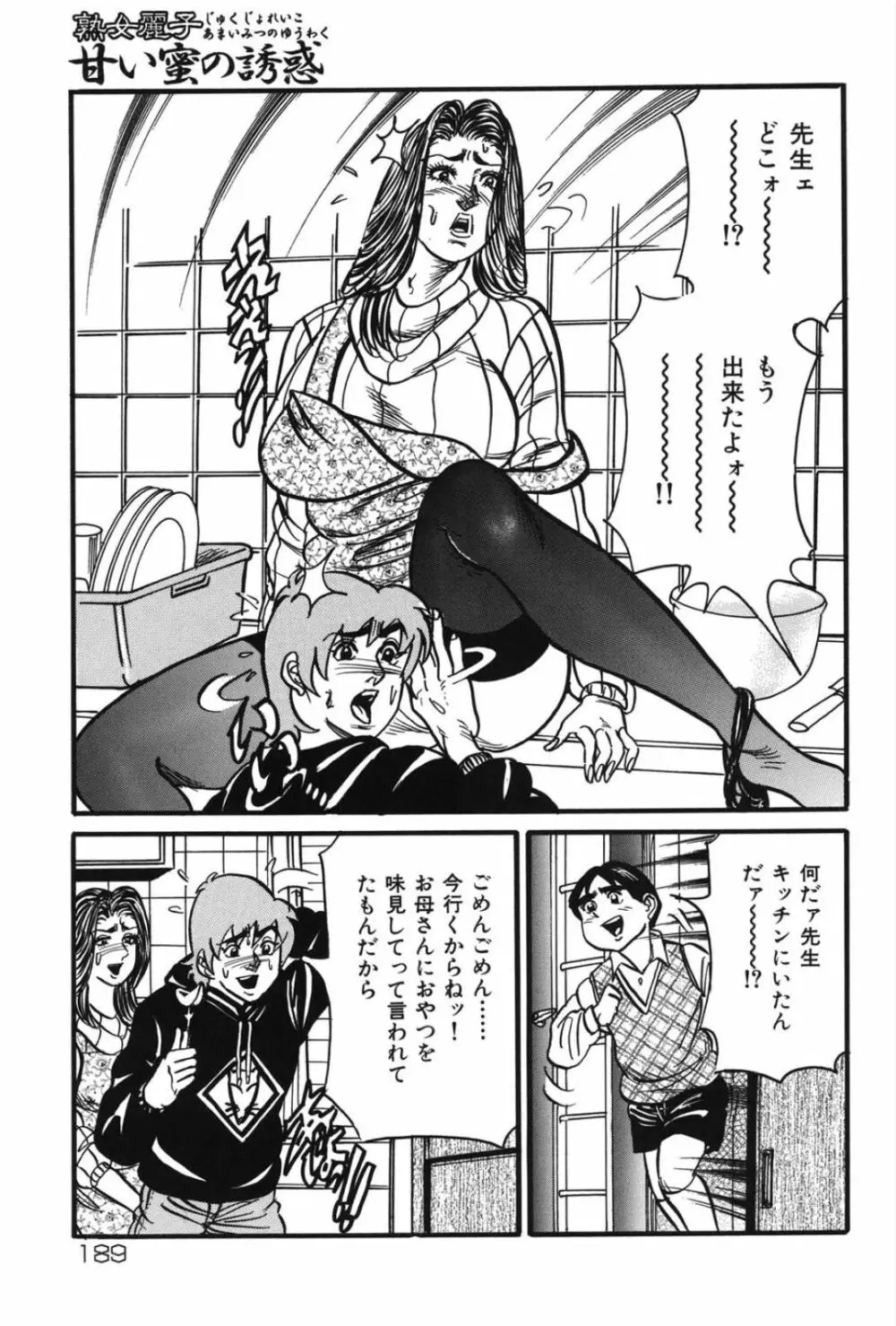 熟女麗子 甘い蜜の誘惑 Page.188