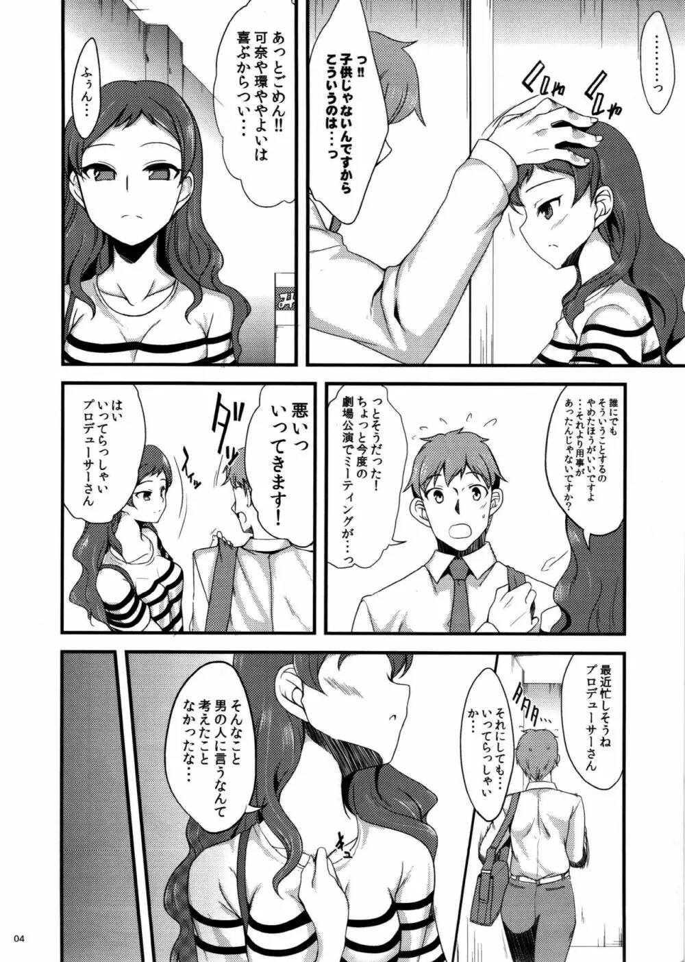 嘘で隠さなくても Page.3