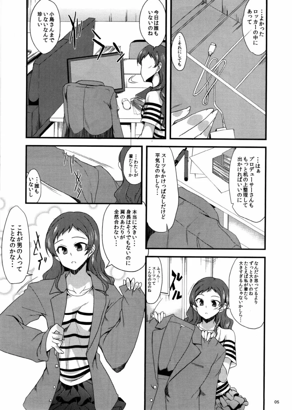 嘘で隠さなくても Page.4