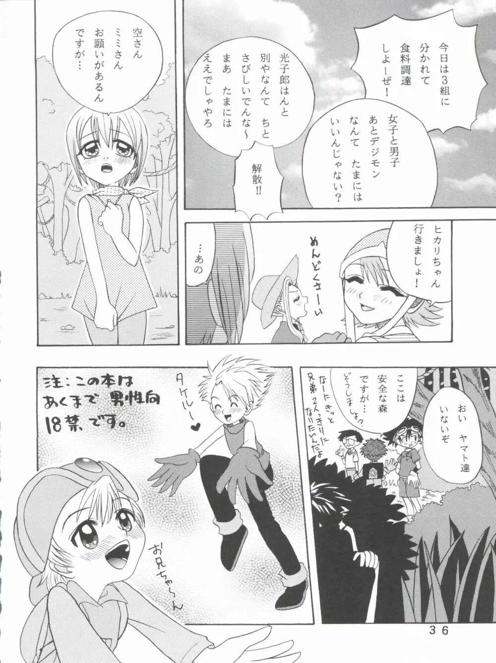 八神サン家ノ、家庭ノ事情。 Page.36