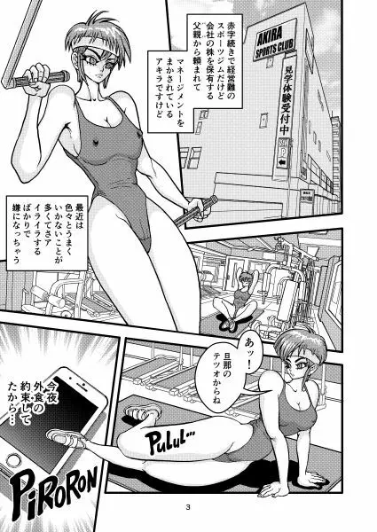 セク友遊び妻アキラ Page.3