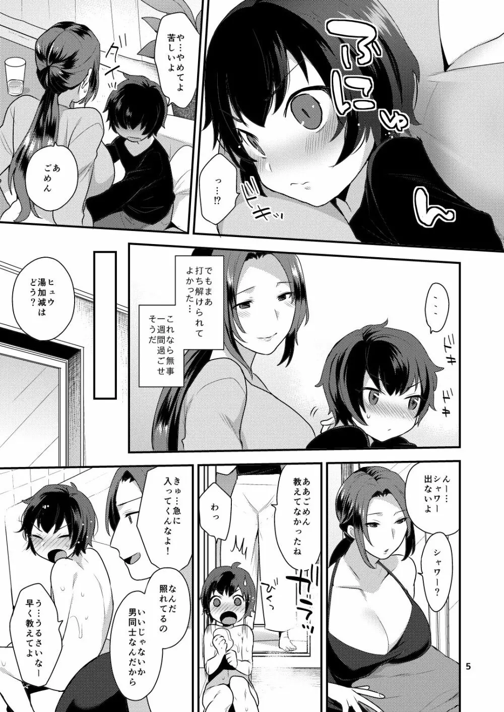 おやすみのあとで Page.5