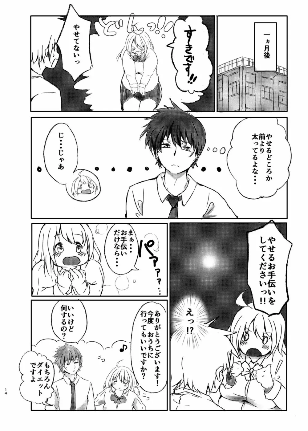 ダイエットはおやつのあとで Page.13