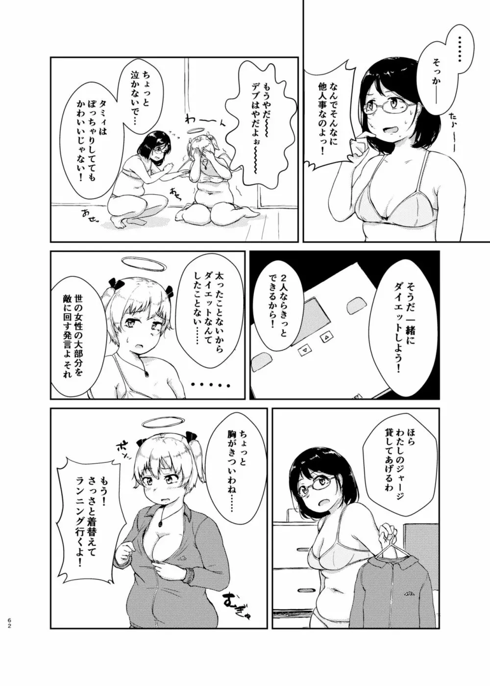 ダイエットはおやつのあとで Page.61