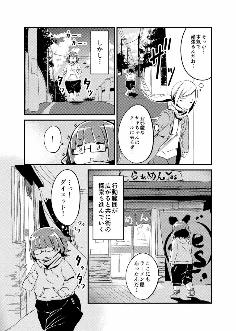 ダイエットはおやつのあとで Page.7