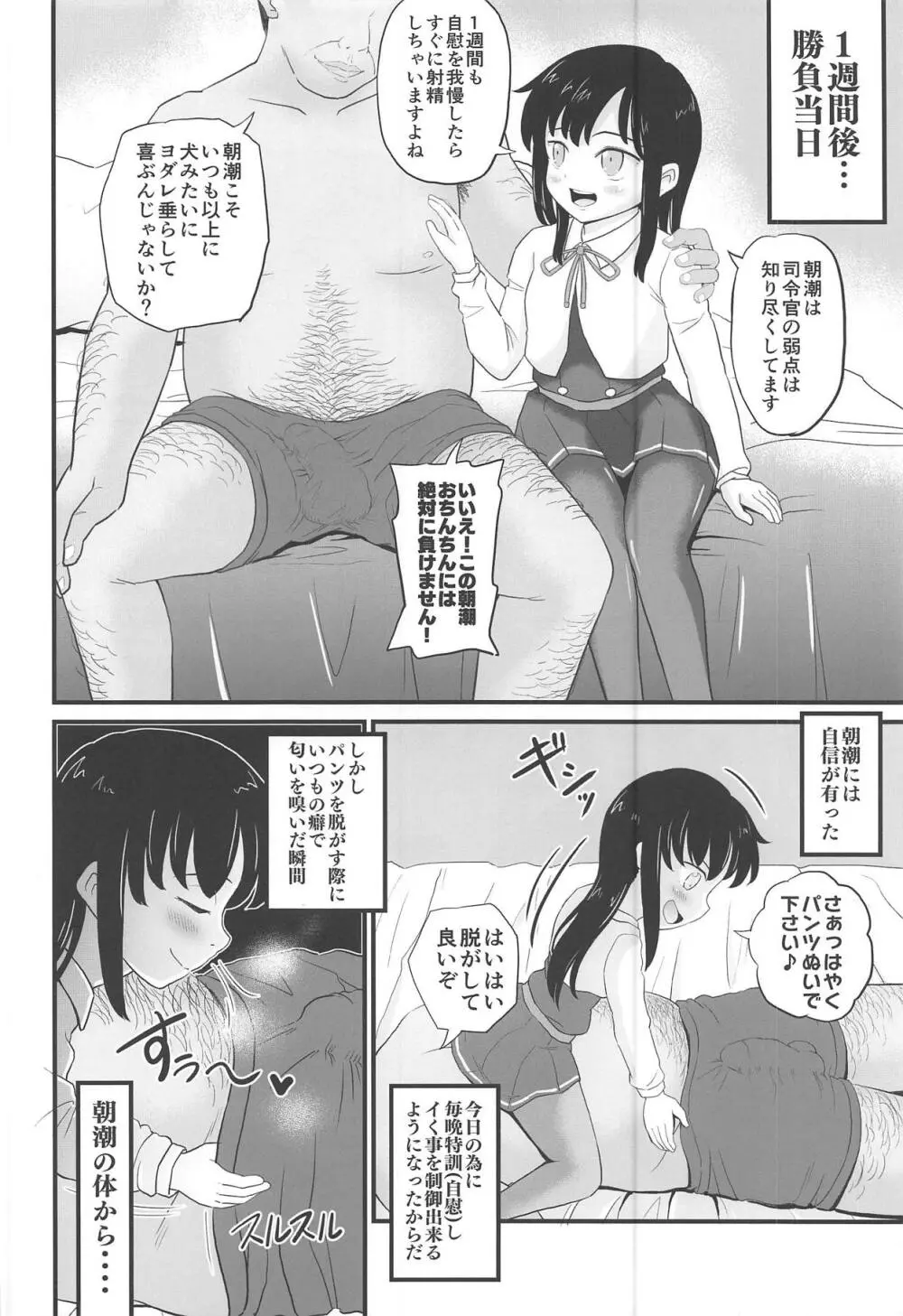 絶対に負けない朝潮ちゃん Page.5